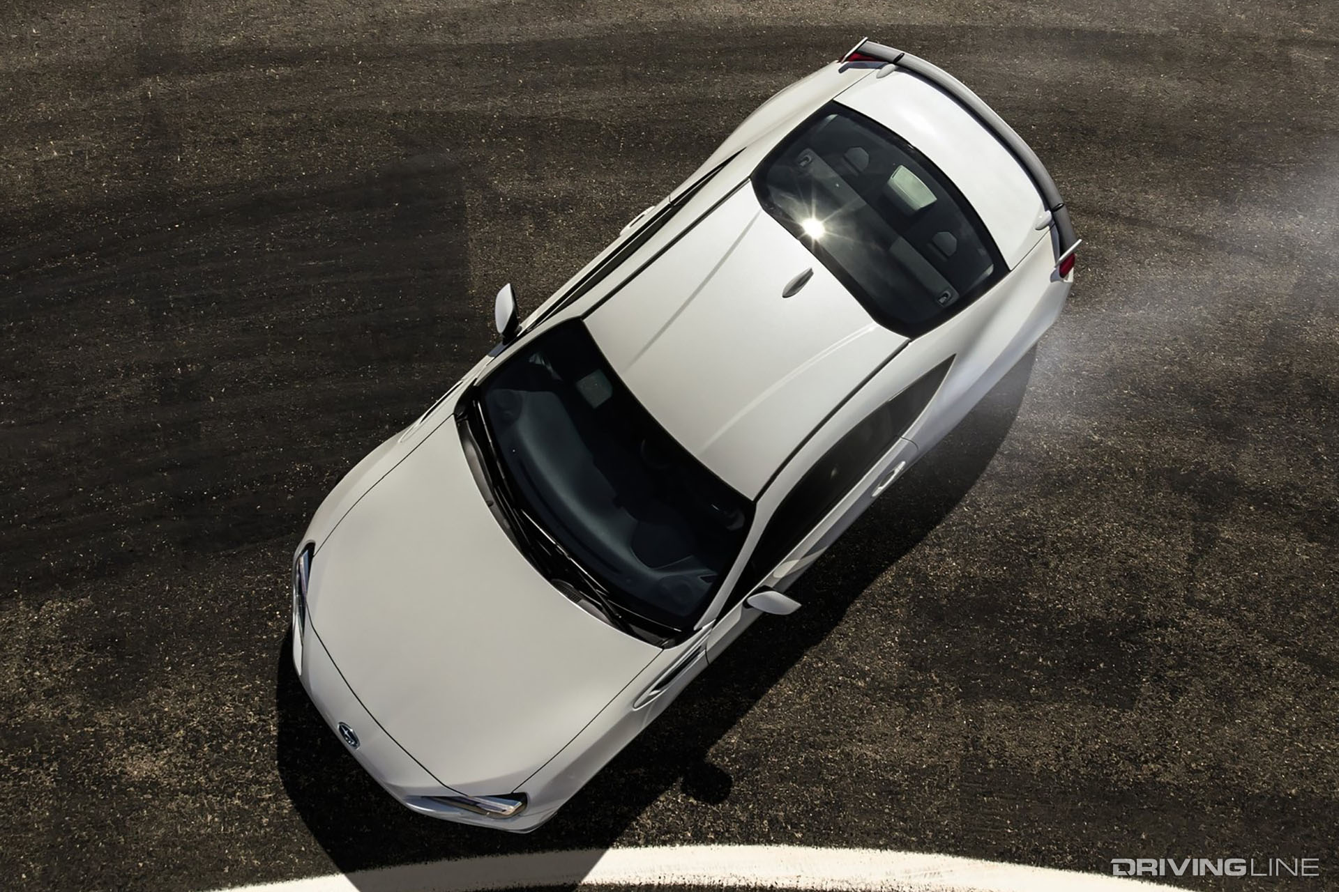 Subaru BRZ White Drift