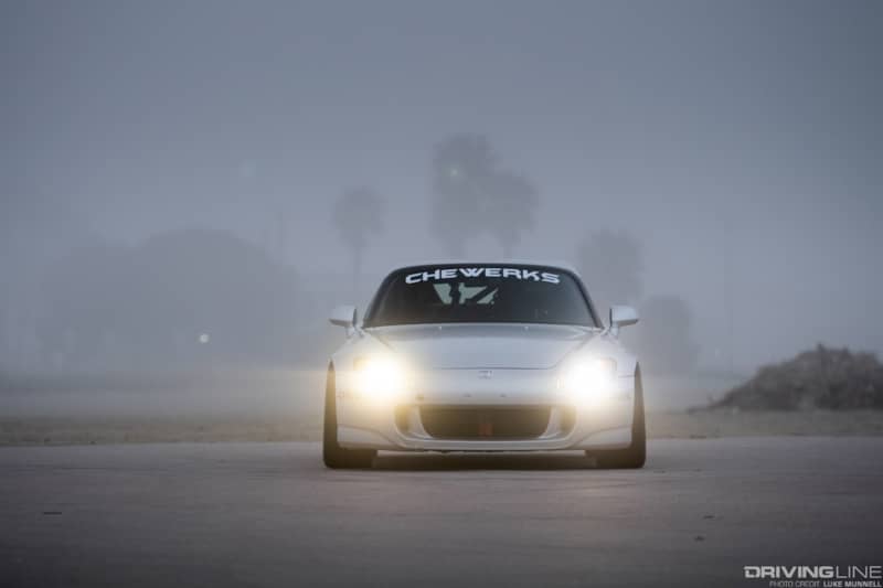 AJ Jaquias Honda S2000 on Nitto NT01 - front head-on