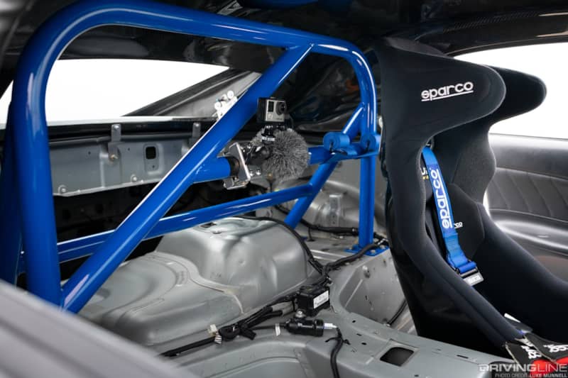 AJ Jaquias Honda S2000 on Nitto NT01 - custom Hard Dog roll bar and Sparco seat