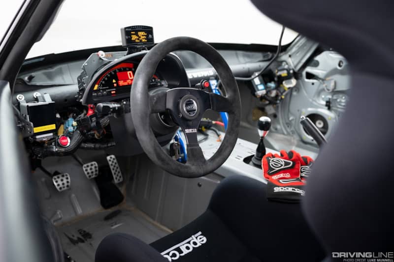 AJ Jaquias Honda S2000 on Nitto NT01 - Interior steering wheel and dash