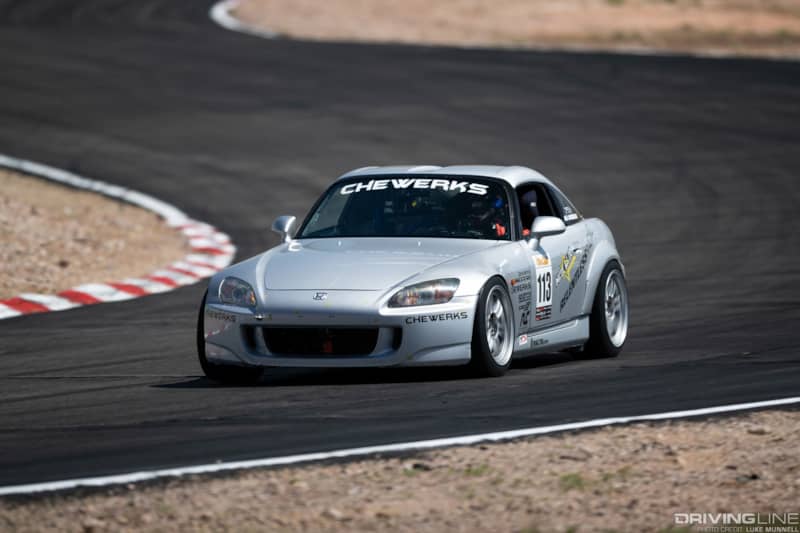 AJ Jaquias Honda S2000 on Nitto NT01 - AJ racing at Big Willow