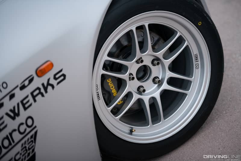 AJ Jaquias Honda S2000 on Nitto NT01 - Enkei RPF1 wheel