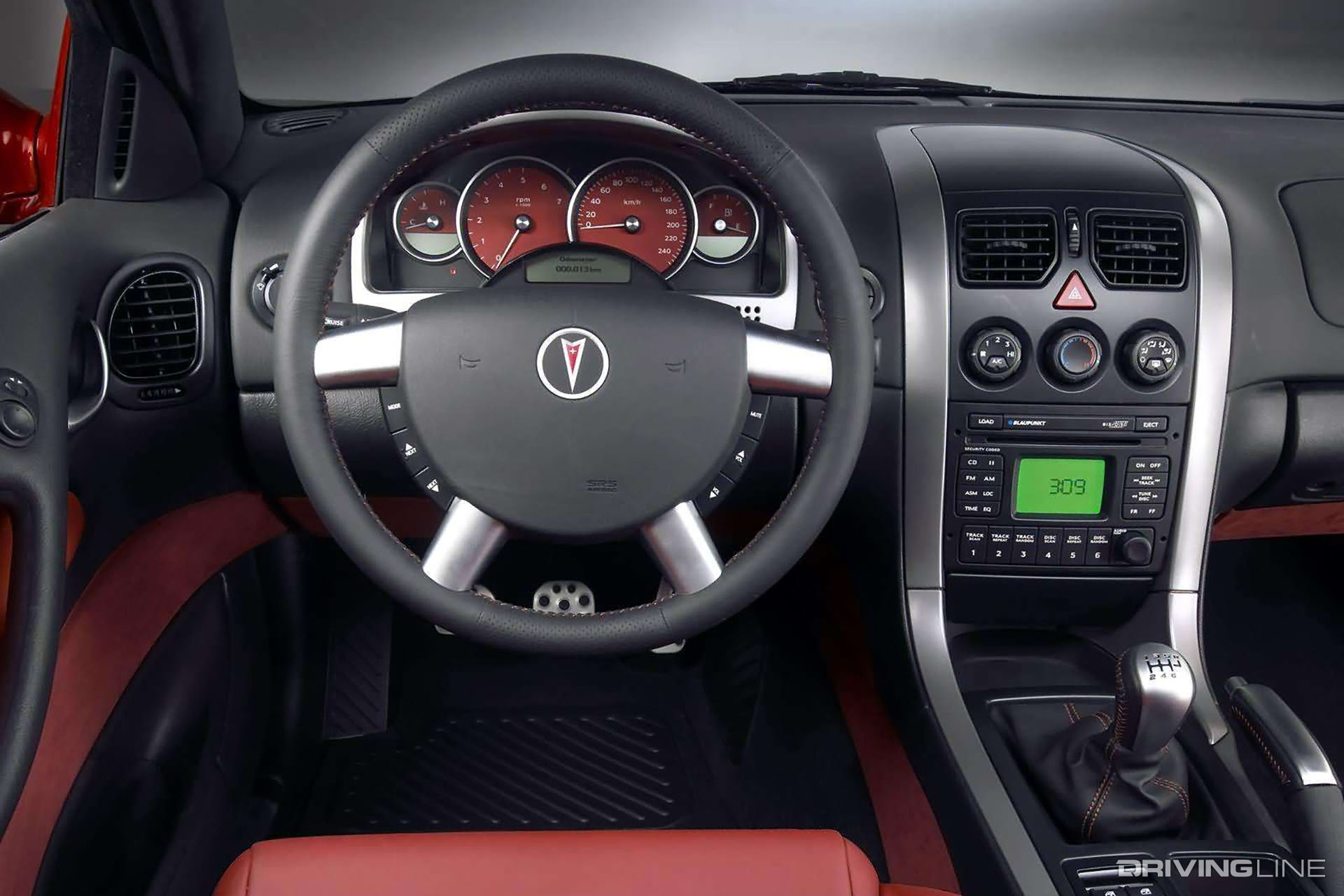 2004 Pontiac GTO Red Interior