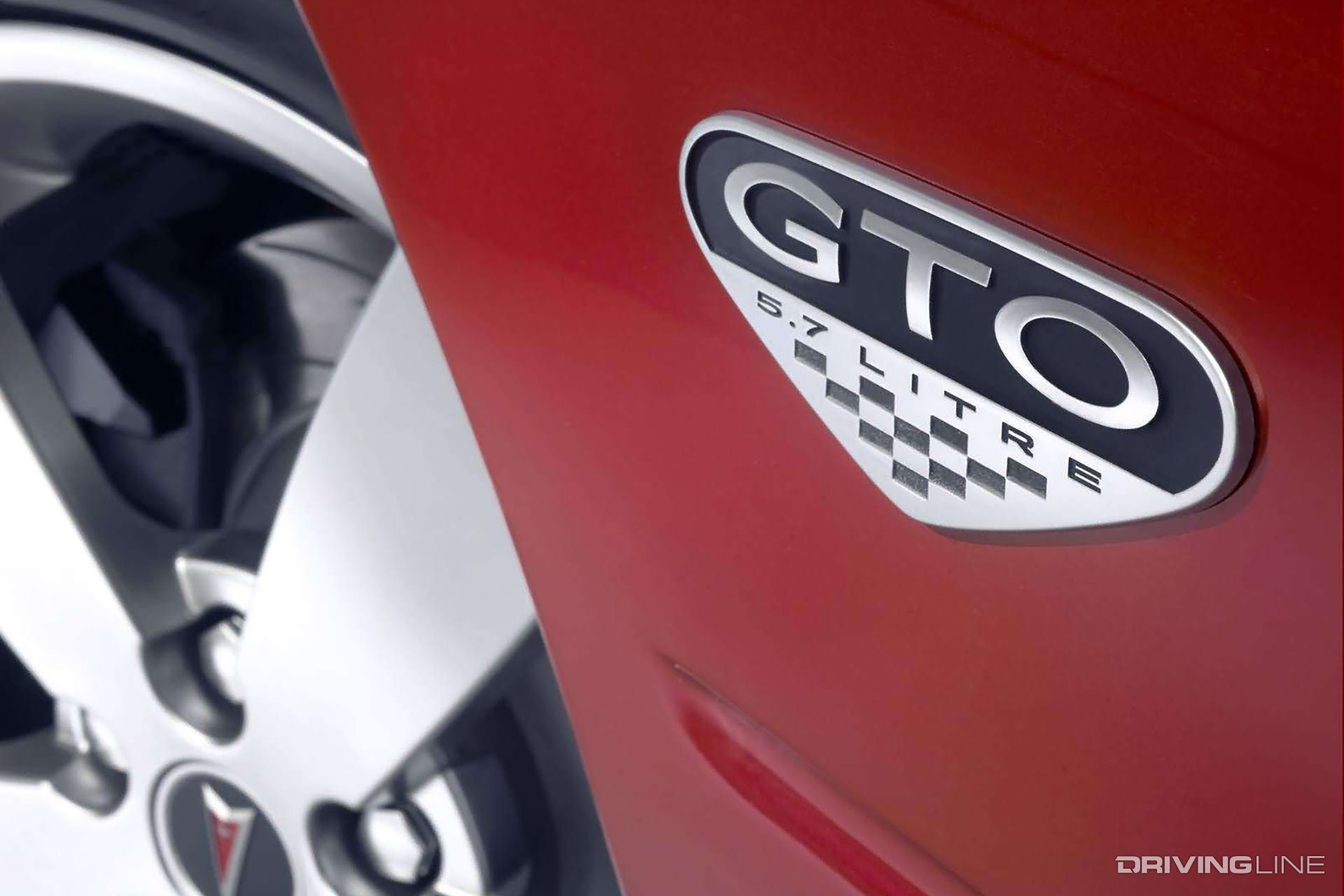 2004 Pontiac GTO Red Emblem