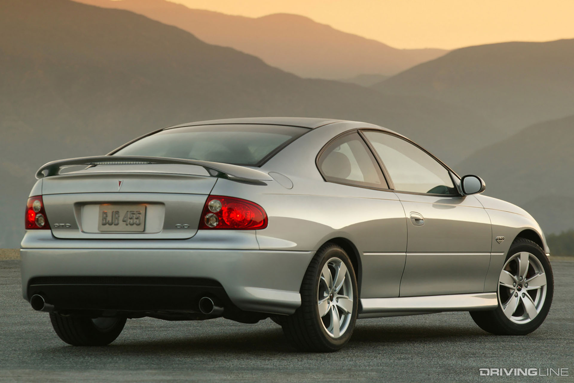 2005 Pontiac GTO SIlver Rear