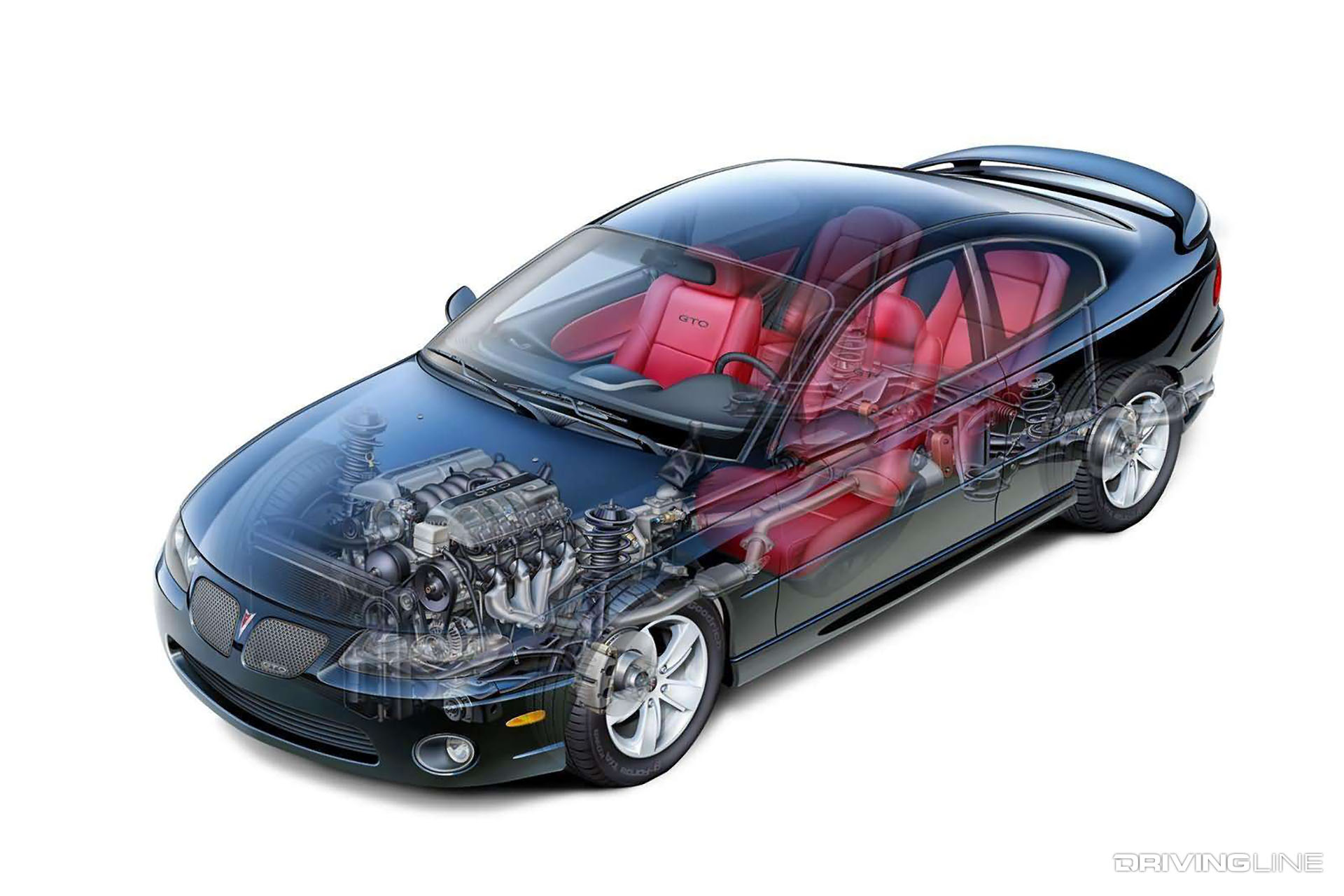 2004 Pontiac GTO Cut Away