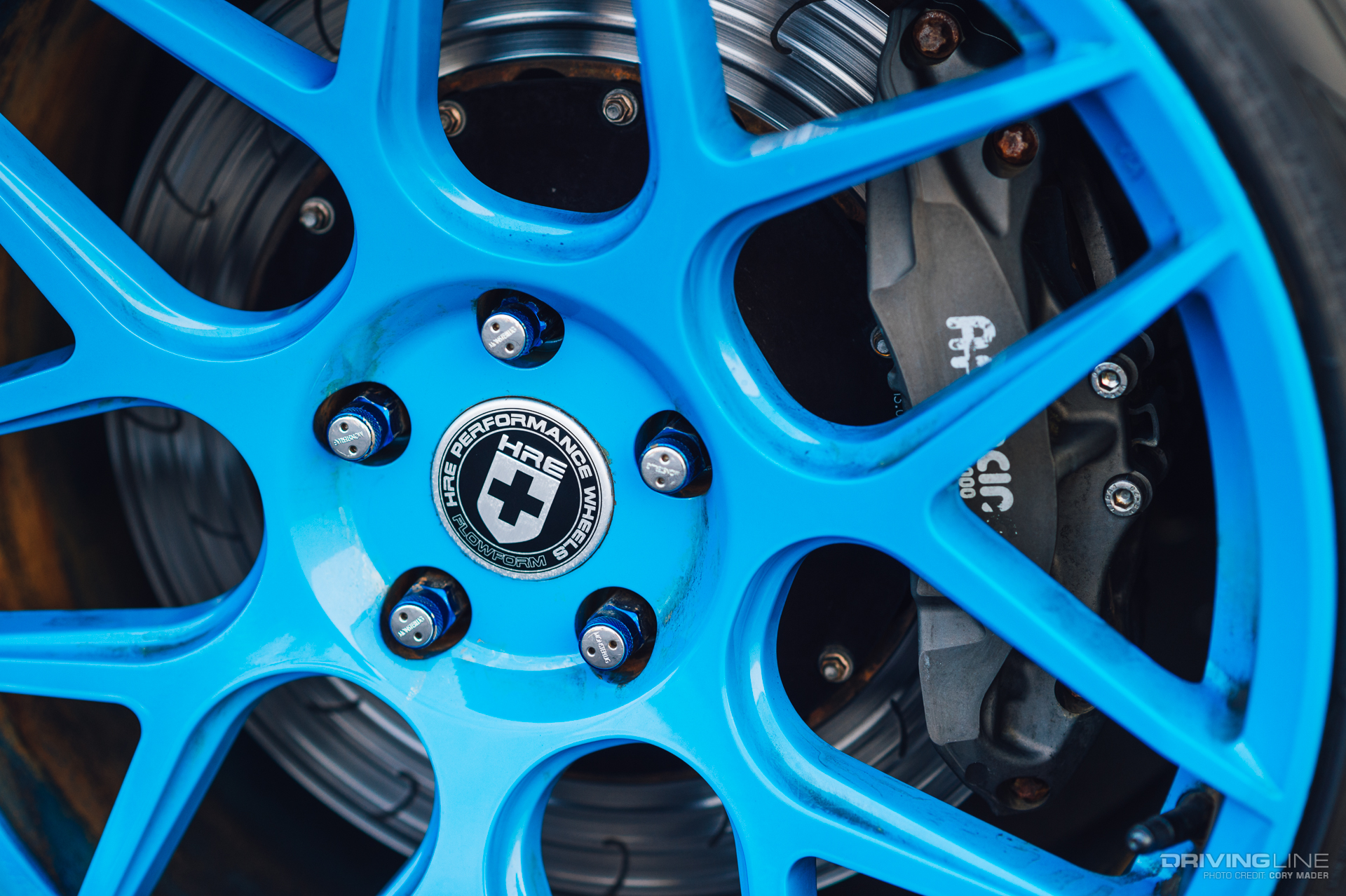 Ford Mustang S197 Nitto NT555 G2 HRE Wheel and Brakes