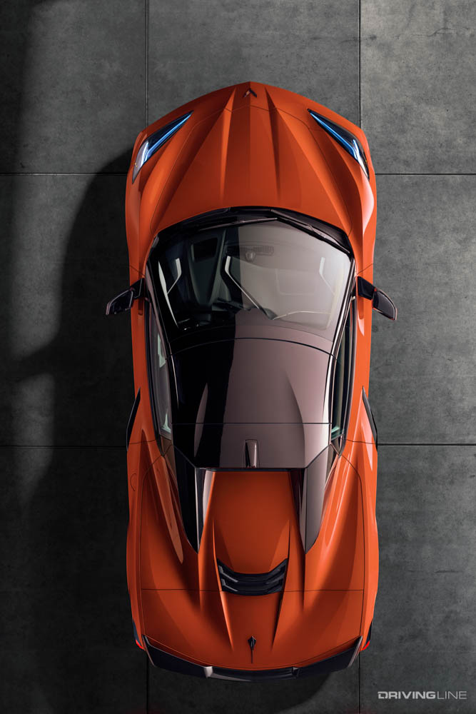 2020 C8 Corvette Stingray Convertible top up