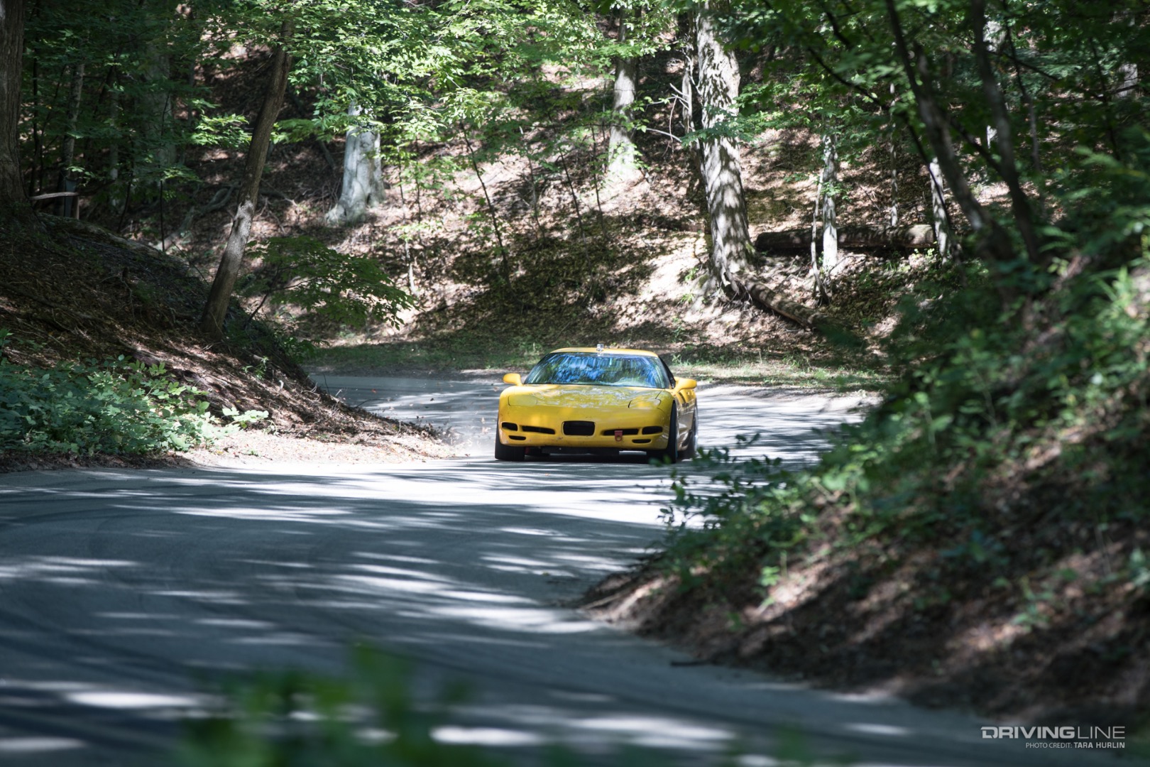 Mostly stock SCCA mandated 2003 Chevrolet Corvette Z06