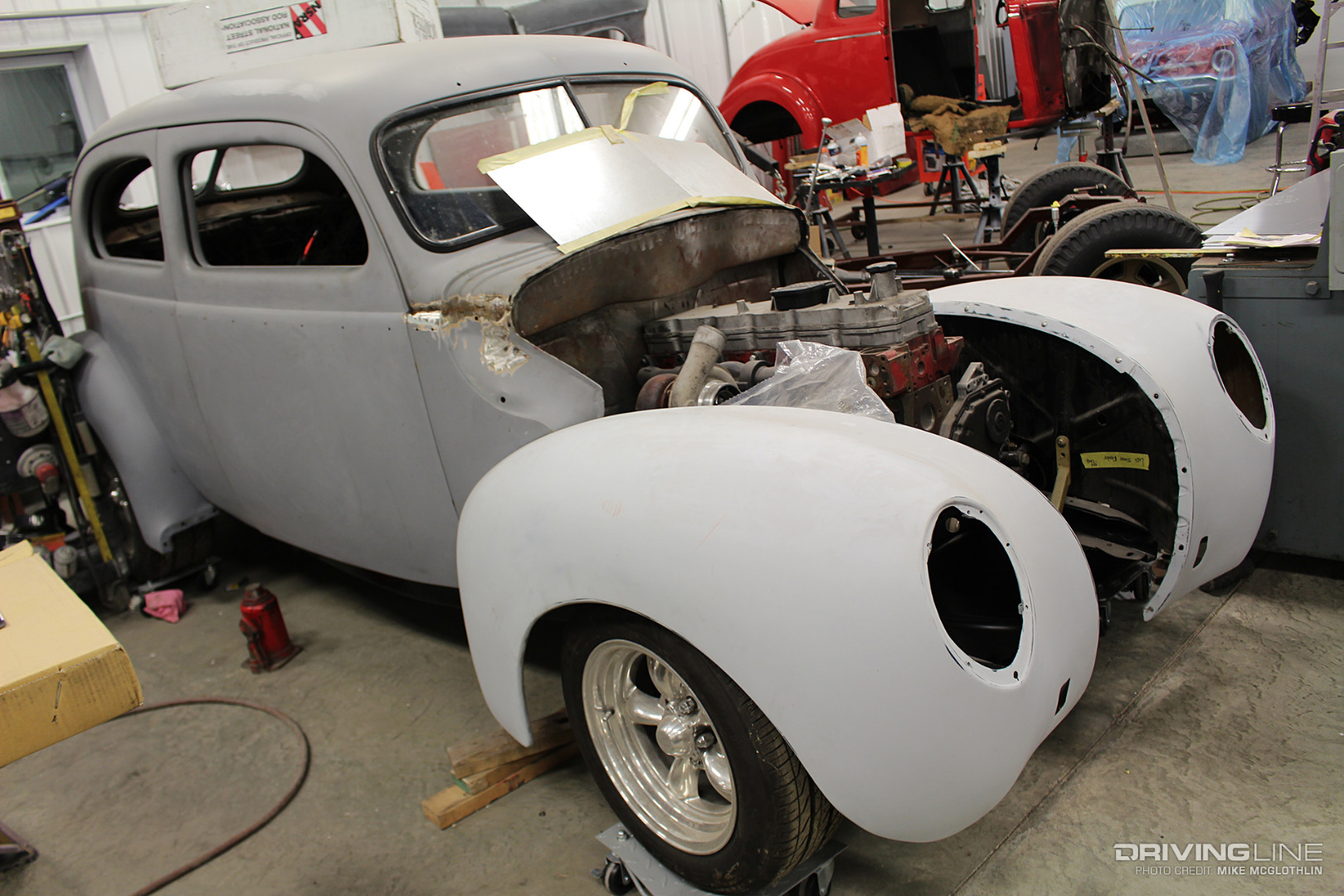 001 1939 Ford Deluxe Body Work