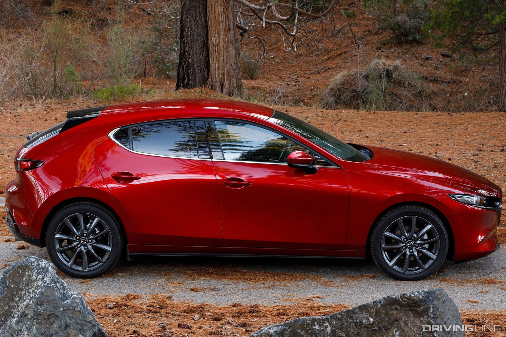 2019 Mazda3 Hatchback Red