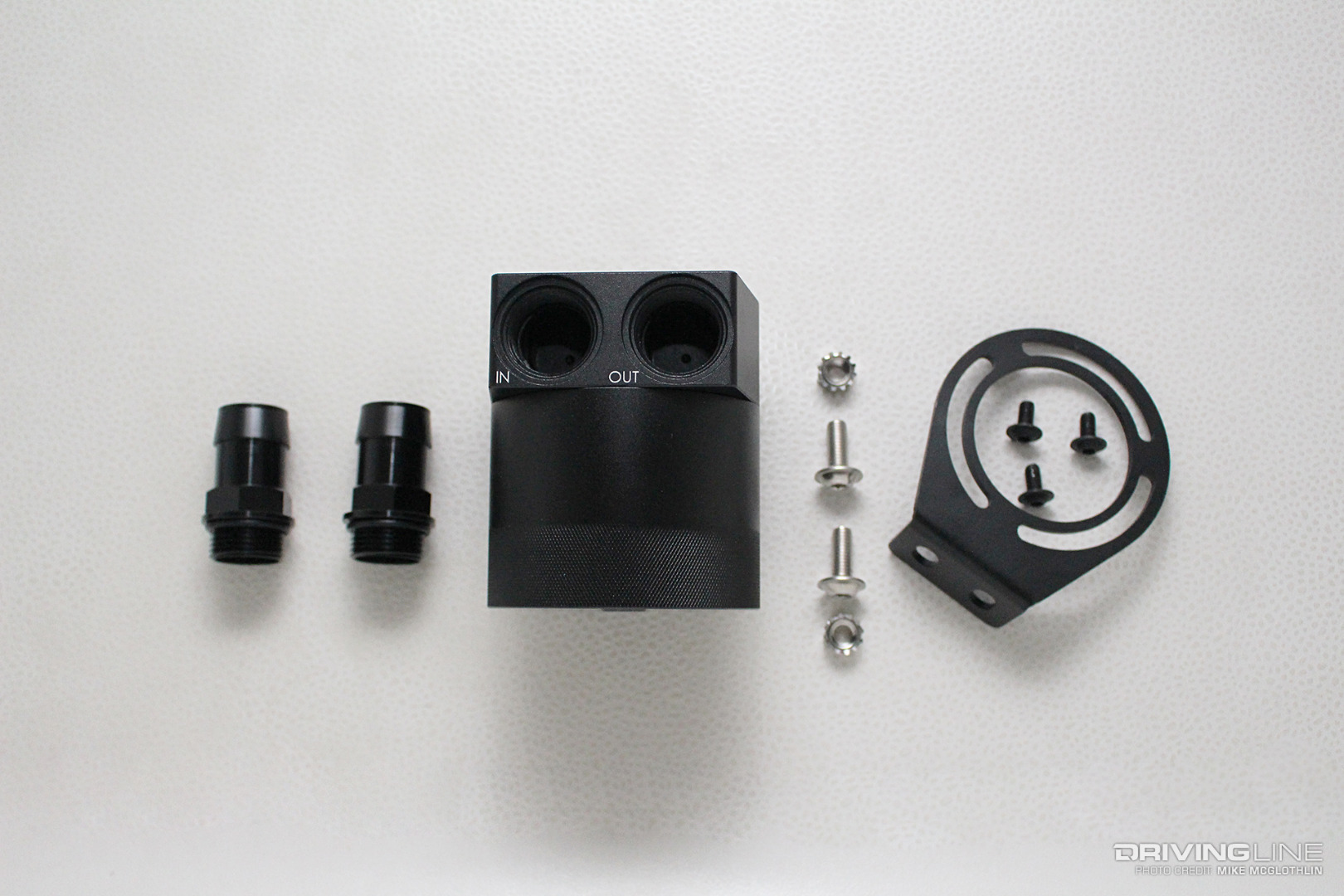 002 Mishimoto High Flow Baffled Catch Can