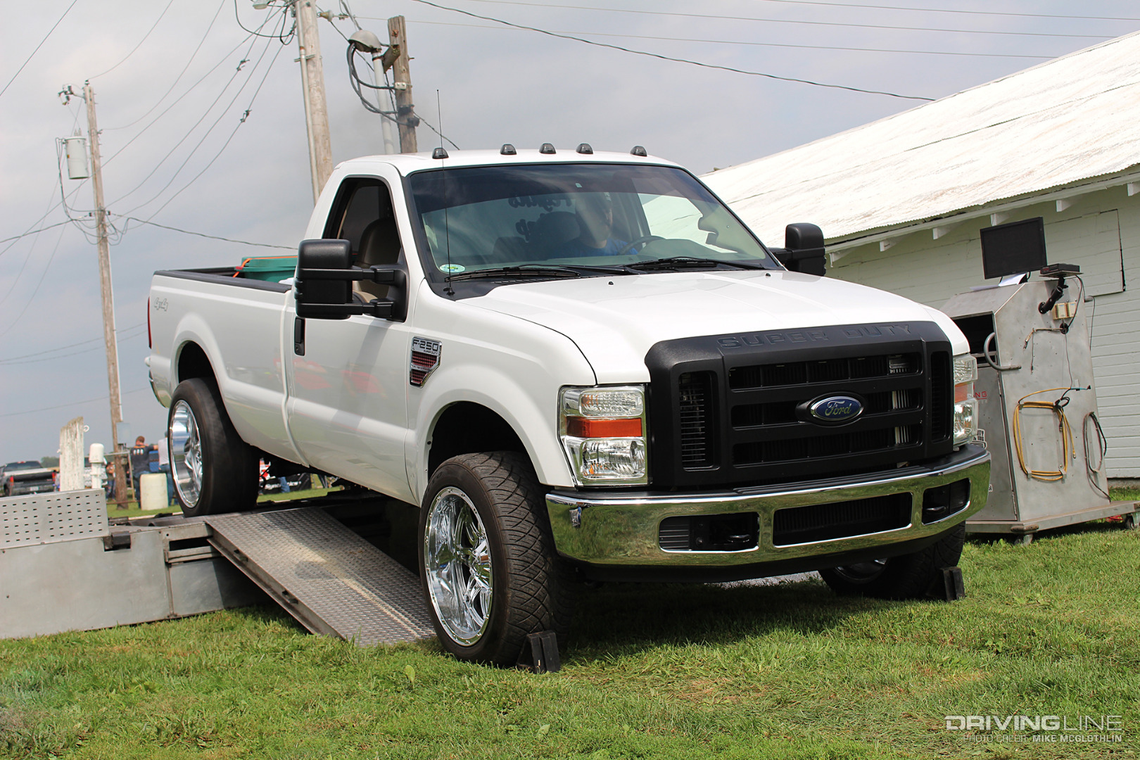011 Ford Super Duty Chassis Dyno Horsepower