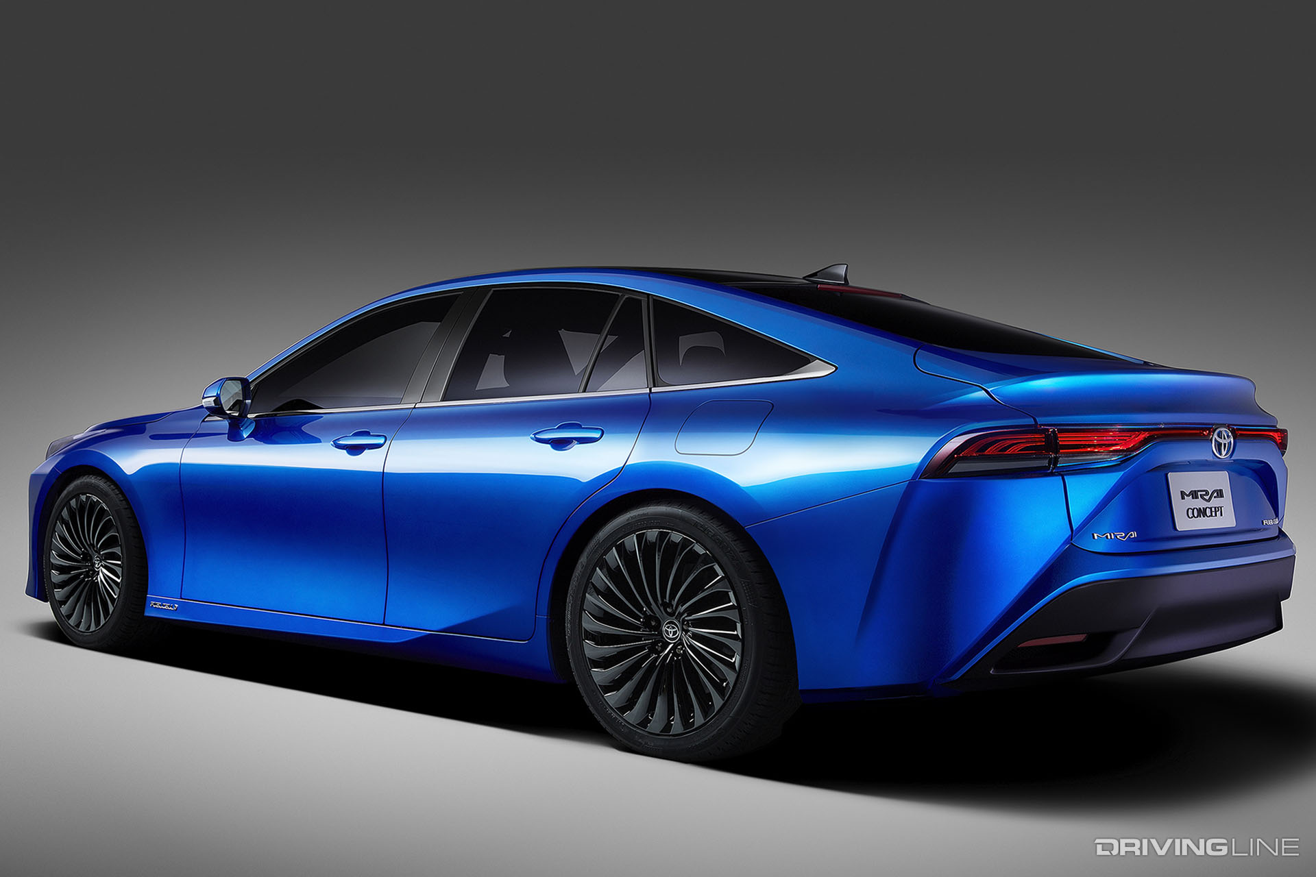 2021 Toyota Mirai Concept Rear View