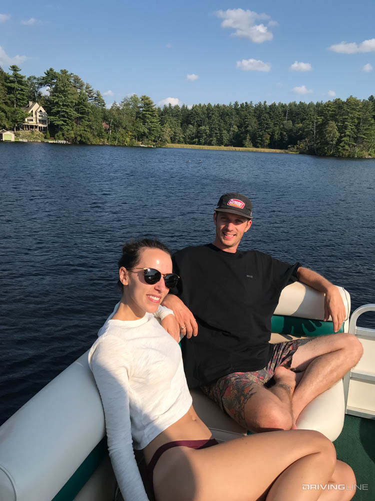 Ryan Tuerck with his wife