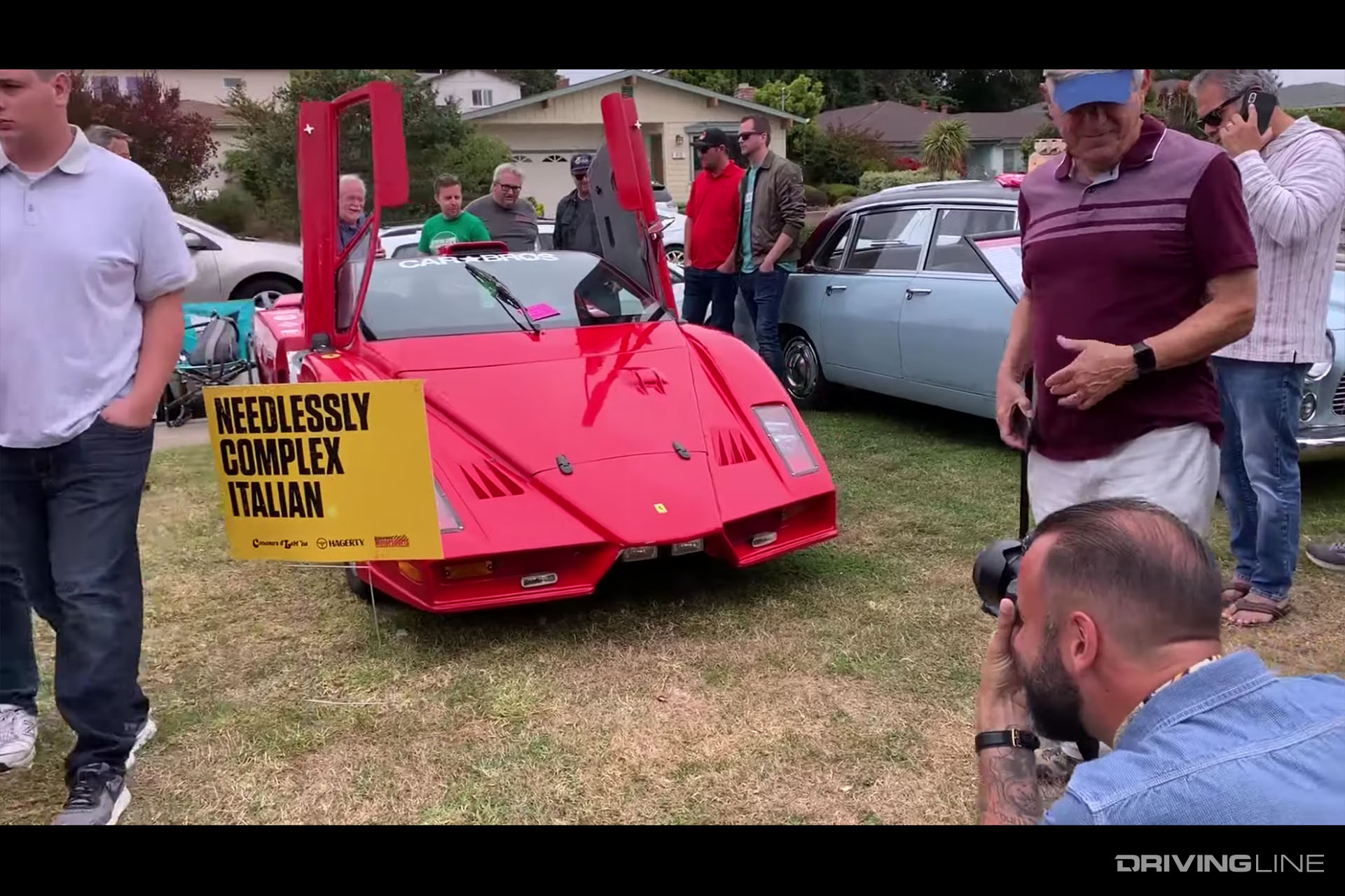 Car Bros Fake Ferrari Enzo Monterey Car Week
