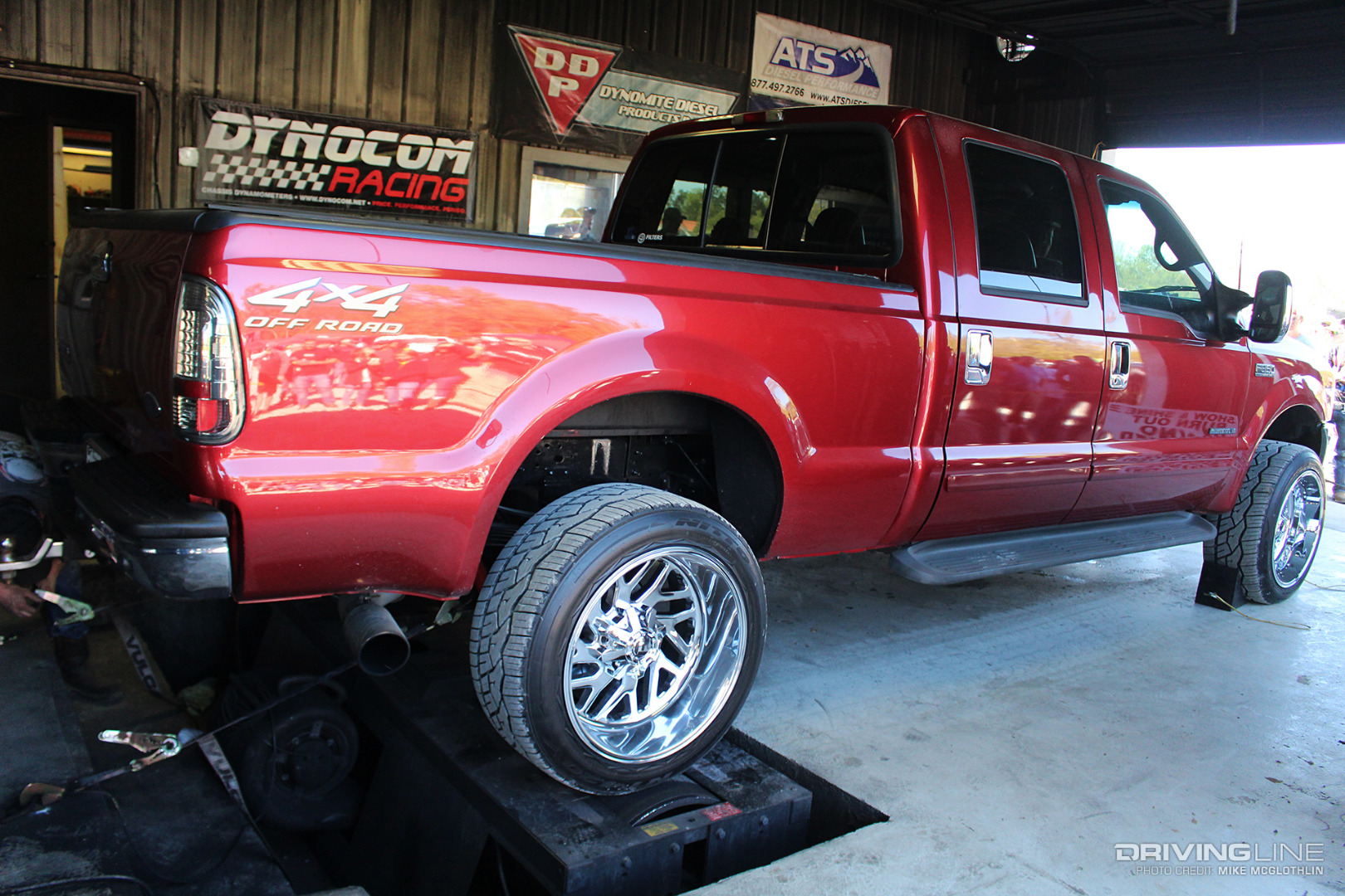 008 2002 Ford F350 Dyno