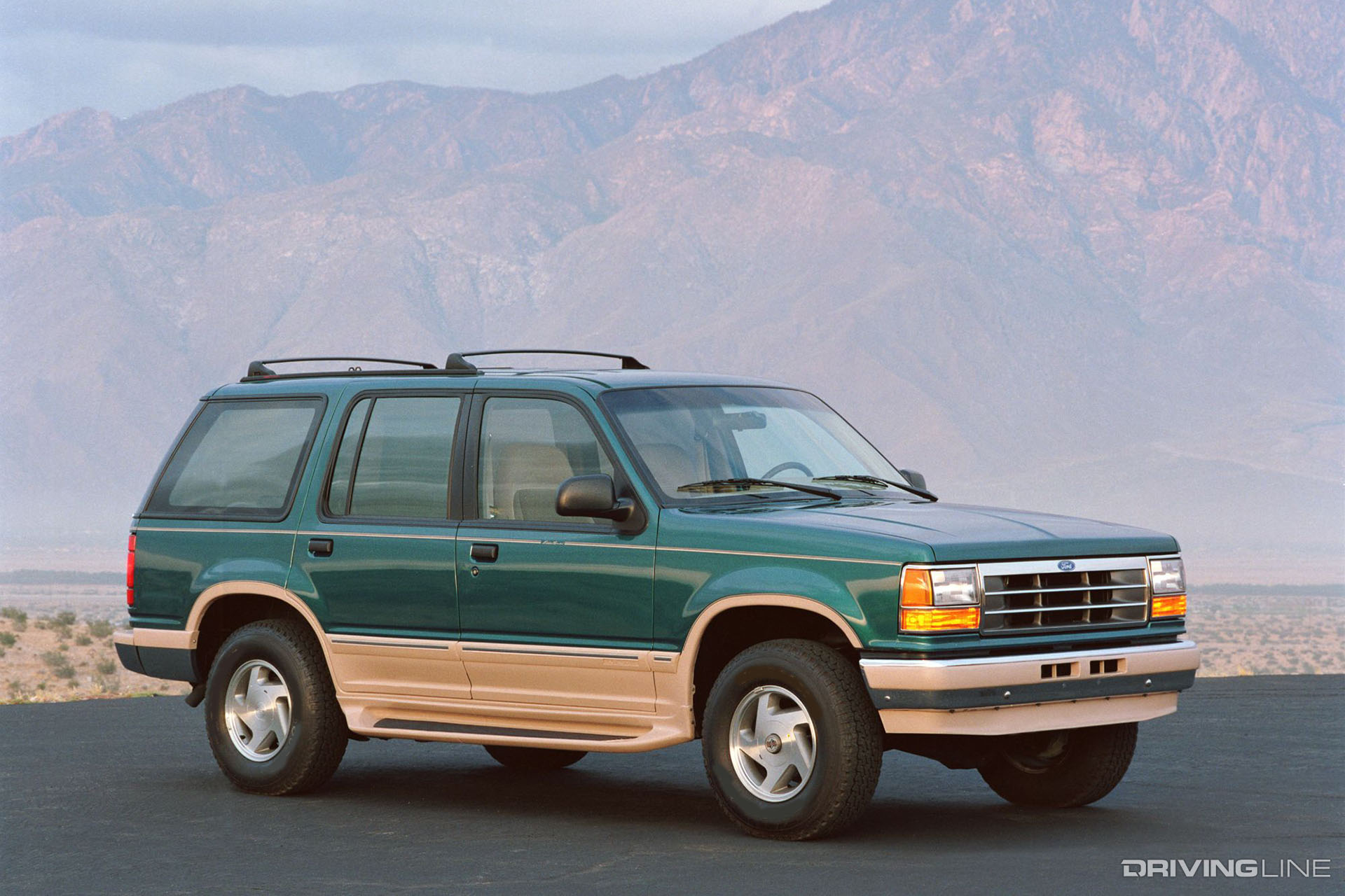 Ford Explorer 1990 Green