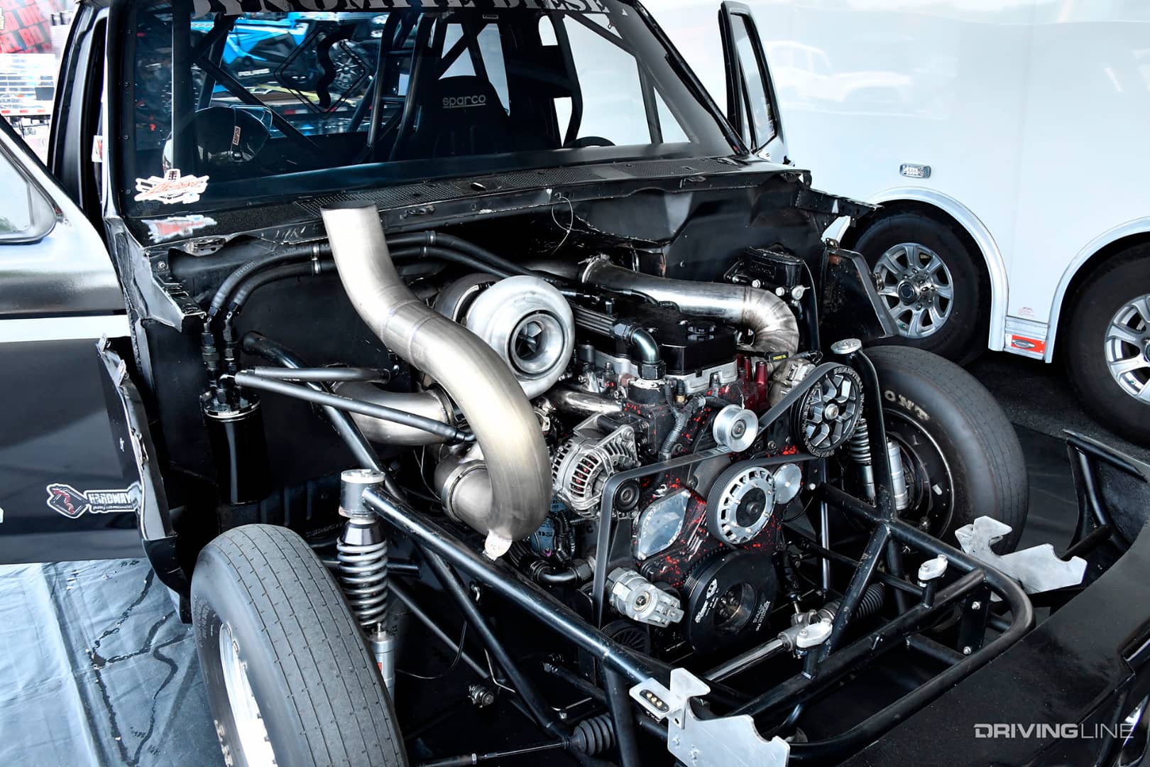 Inside a 5.90 Diesel Drag Truck | DrivingLine