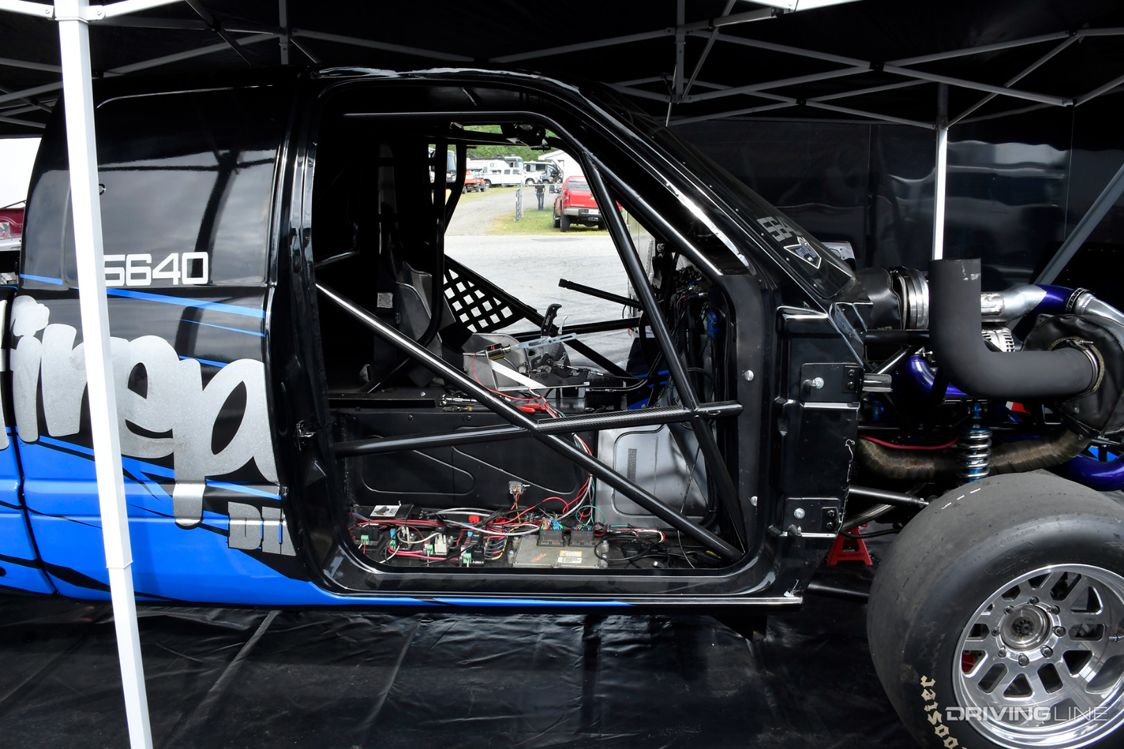 008 ODSS Outlaw 5-90 Index Drag Race Roll Cage