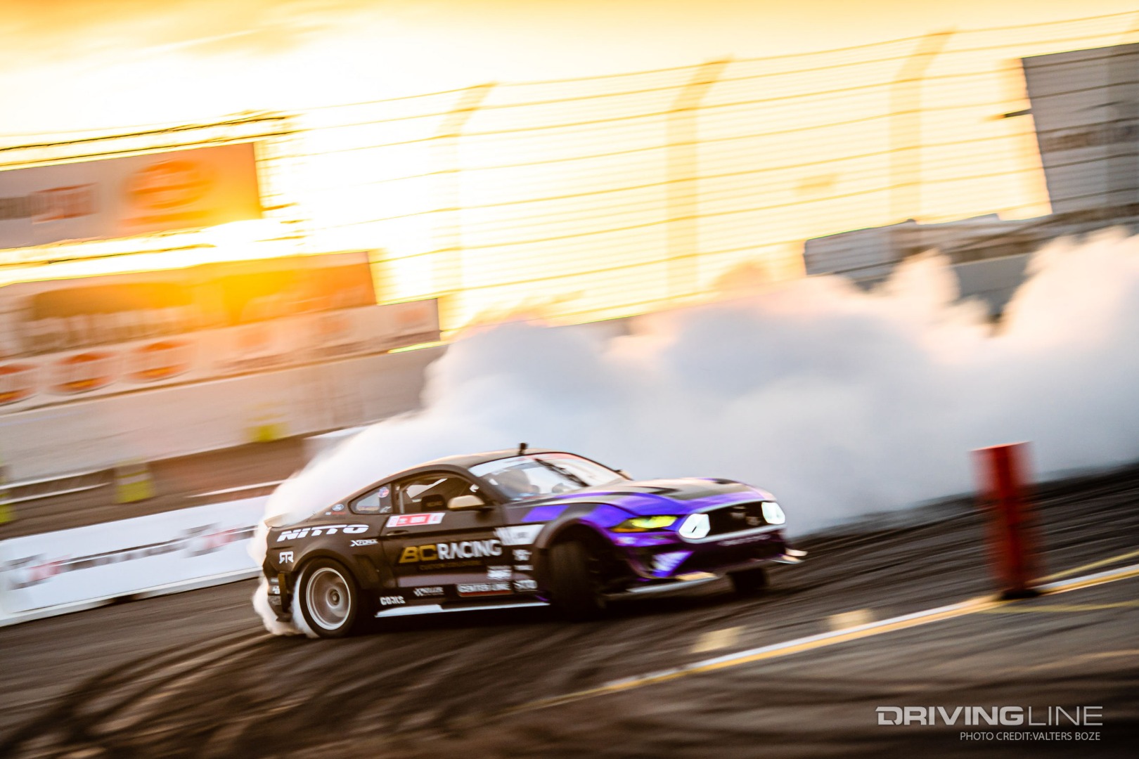 Chelsea Denofa earned "Best Style" from his peers on the Formula Drift grid