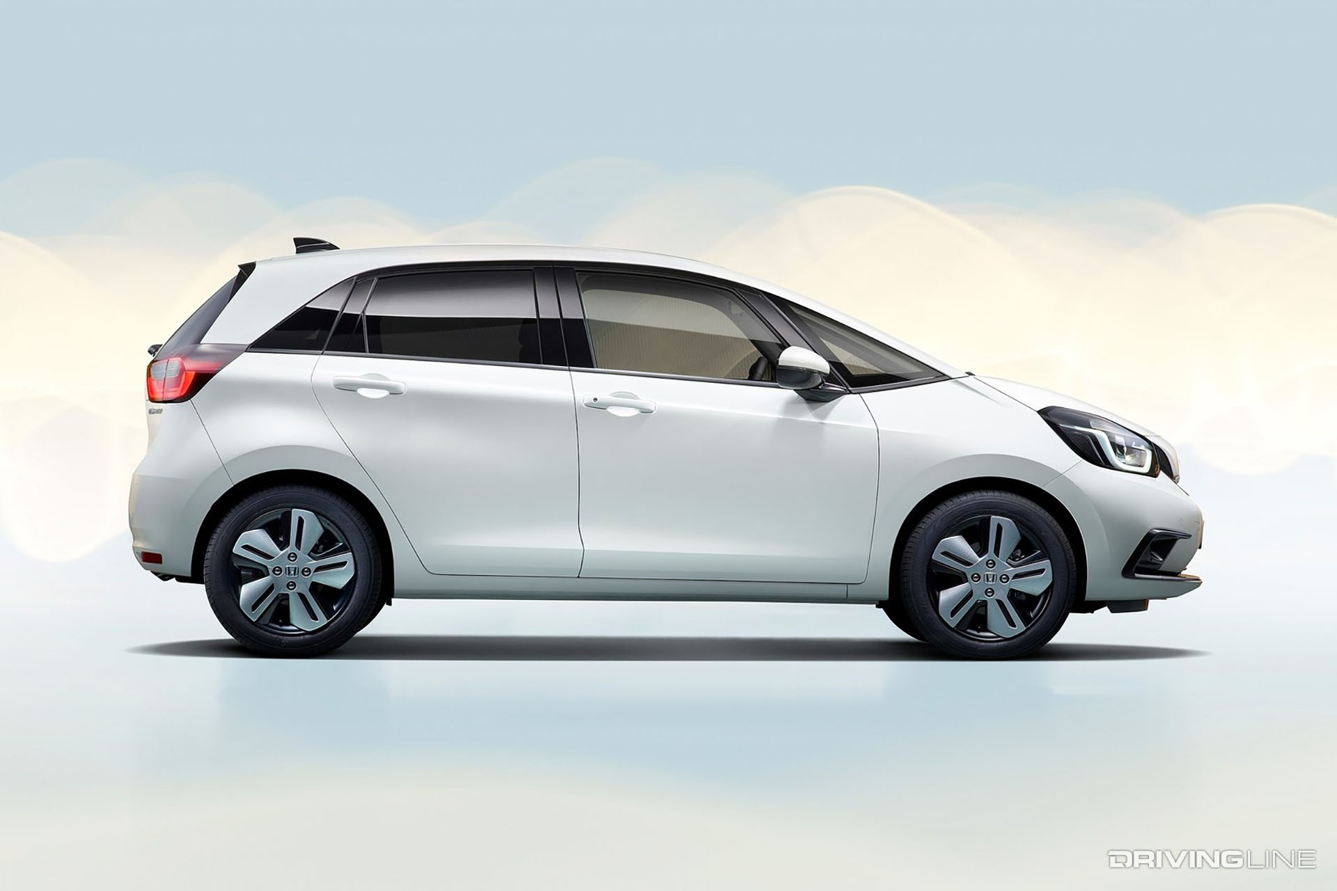 2020 Honda Fit Hybrid White