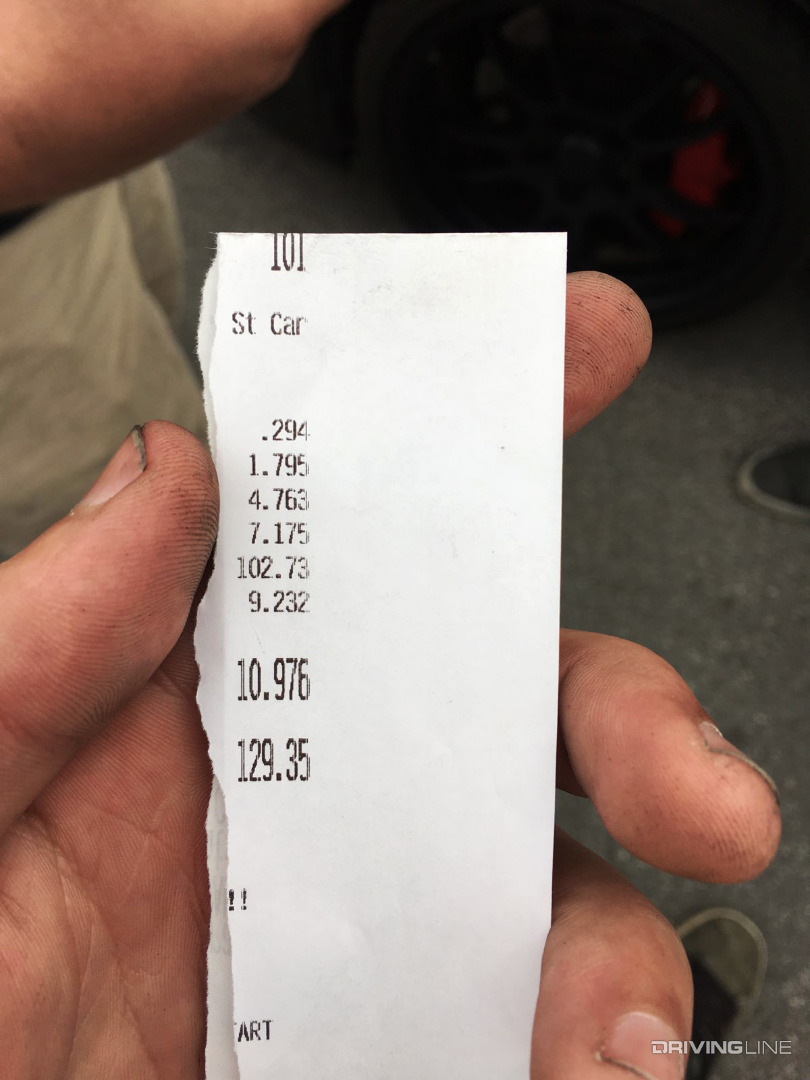 006 Corvette Z06 10 Second Time Slip Drag Race