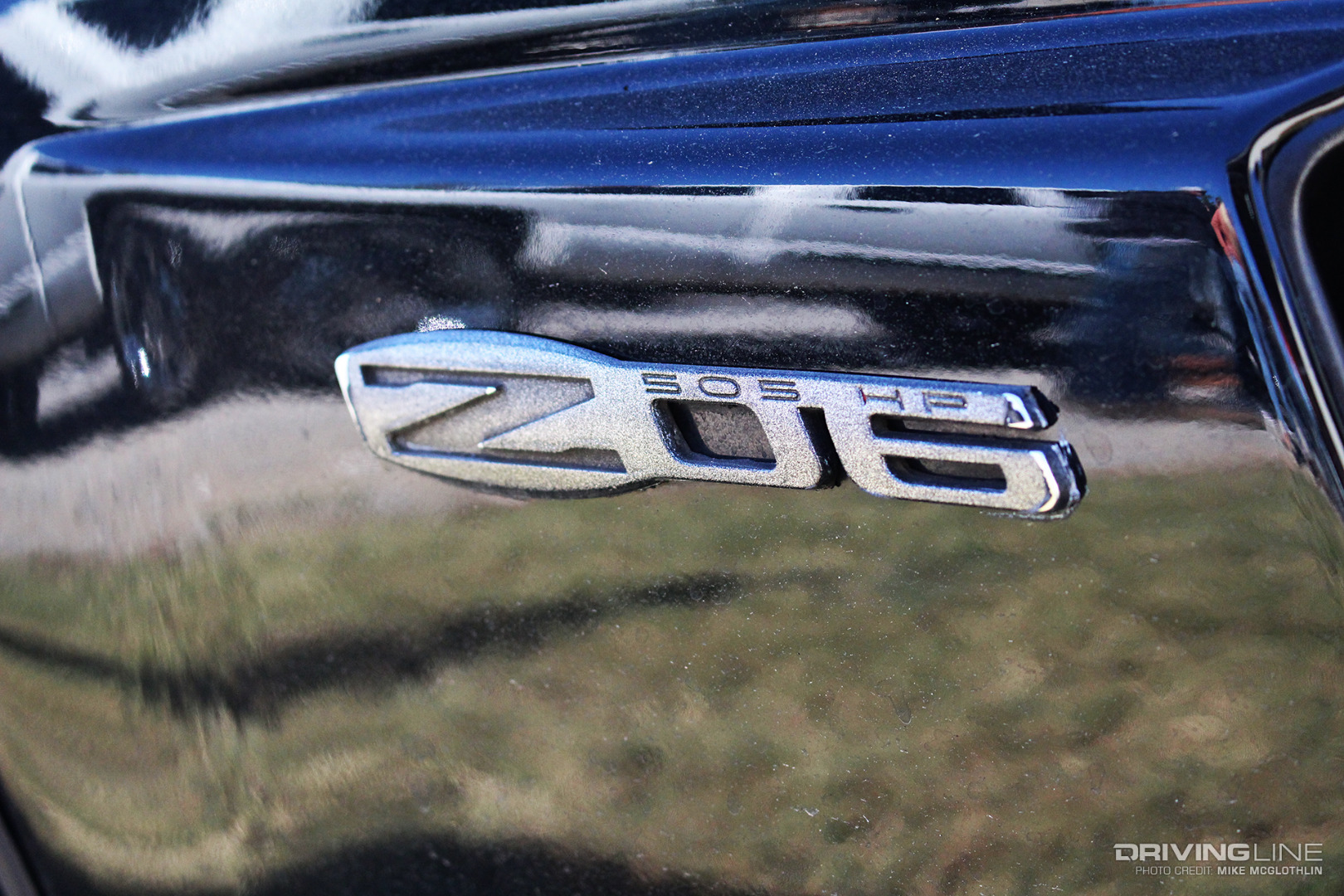 004 C6 Chevrolet Corvette Z06 Badge