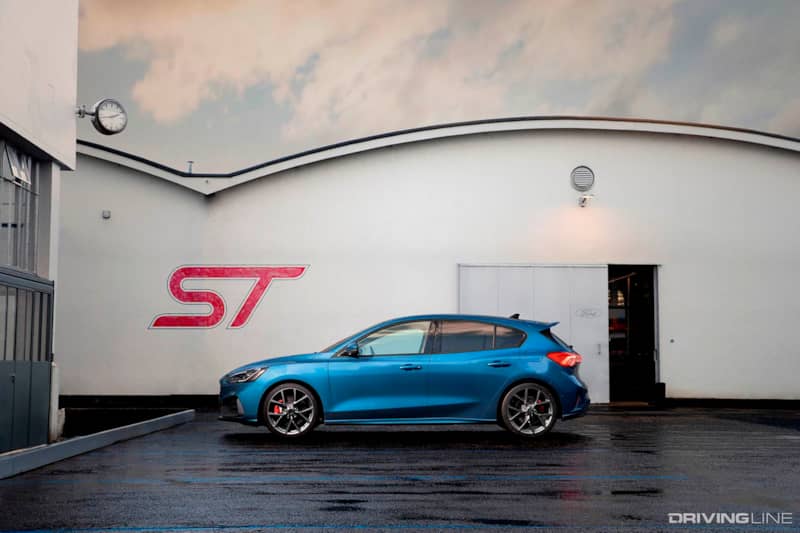 2019 Ford Focus ST European Market Blue