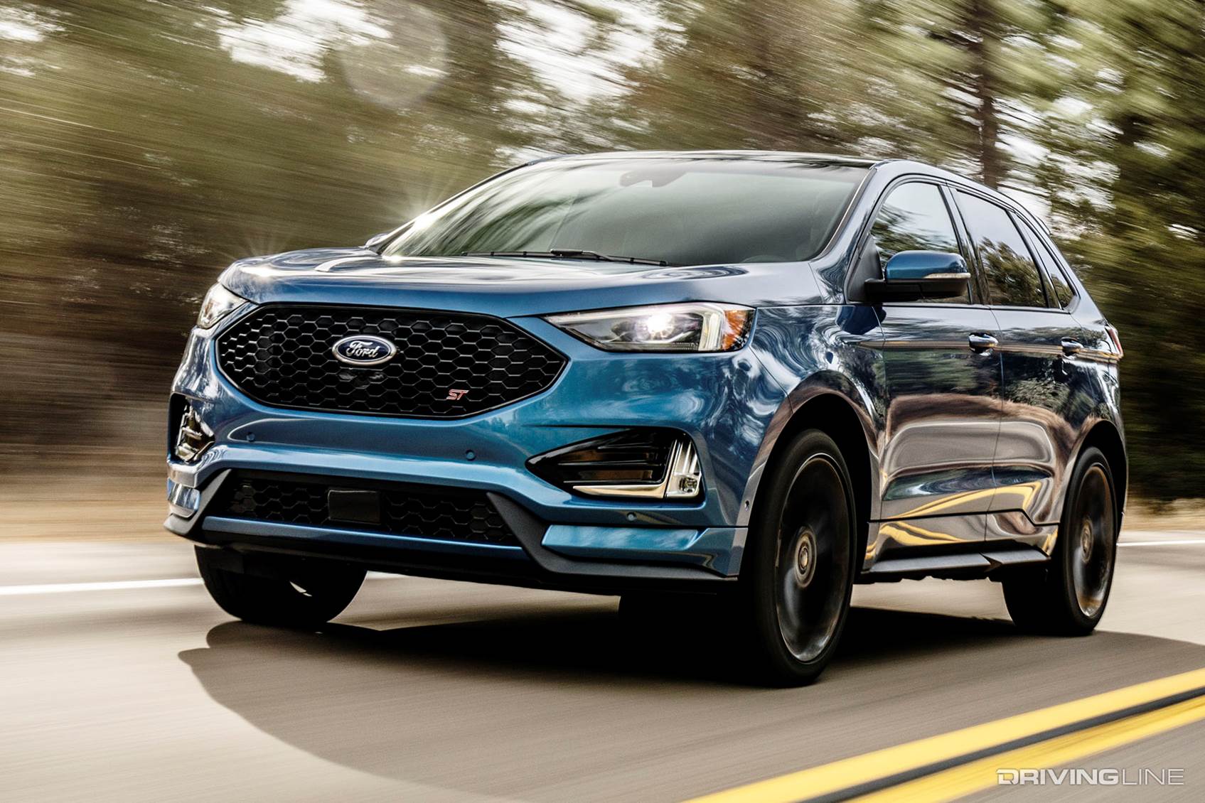2019 Ford Edge ST Blue