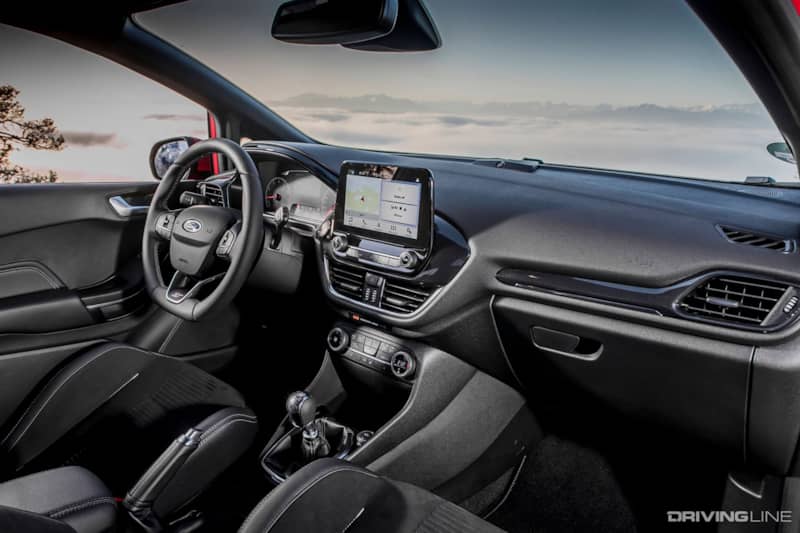 Ford Fiesta ST Mk8 Euro Interior