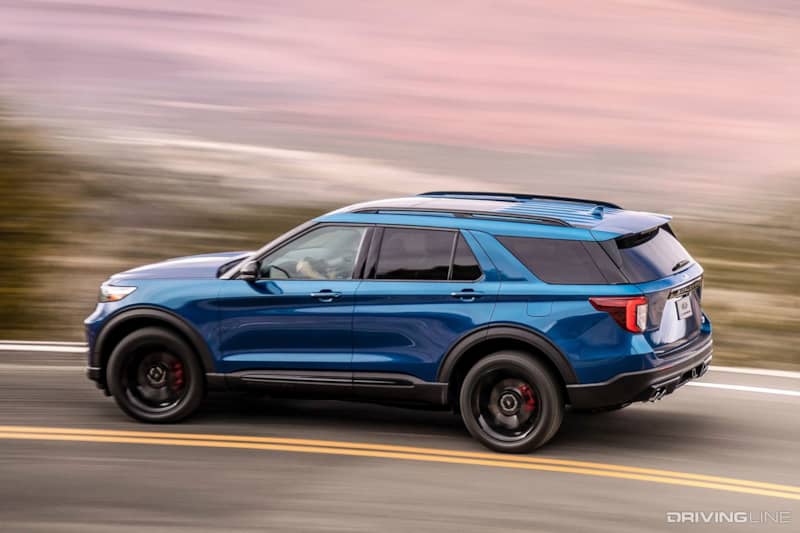 Ford Explorer ST Blue