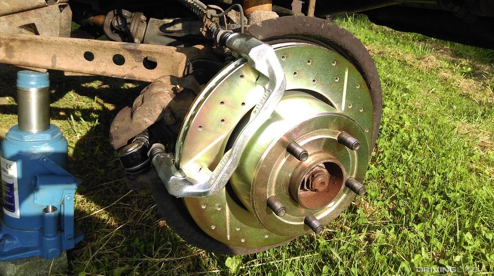 Slotted and drilled rotors