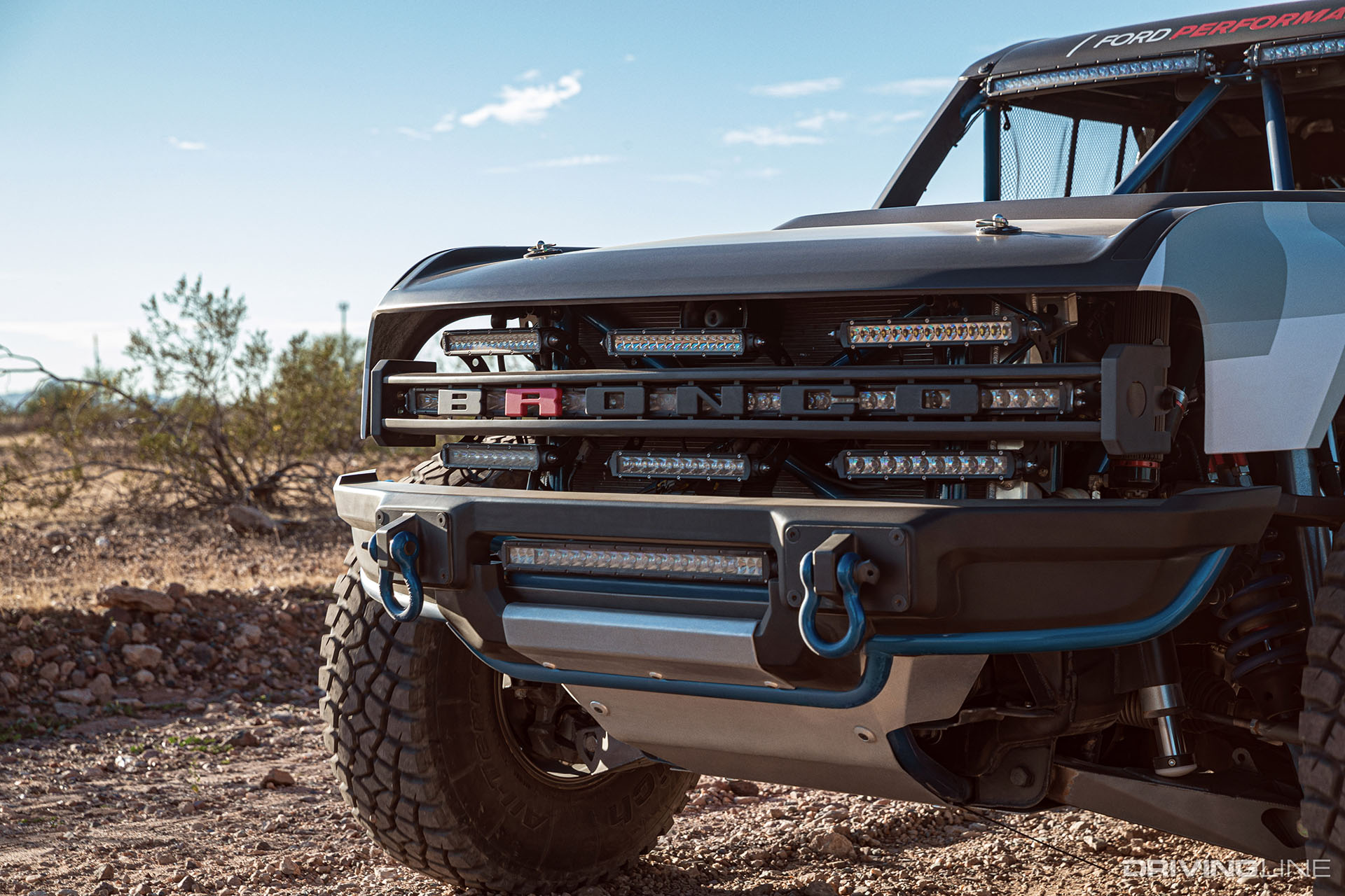 2021 Ford Bronco R Front View
