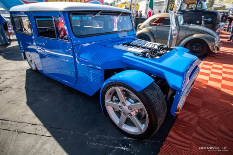 V-12 powered 1968 Toyota Land Cruiser, Hot Wheels Legends Tour SEMA 2019