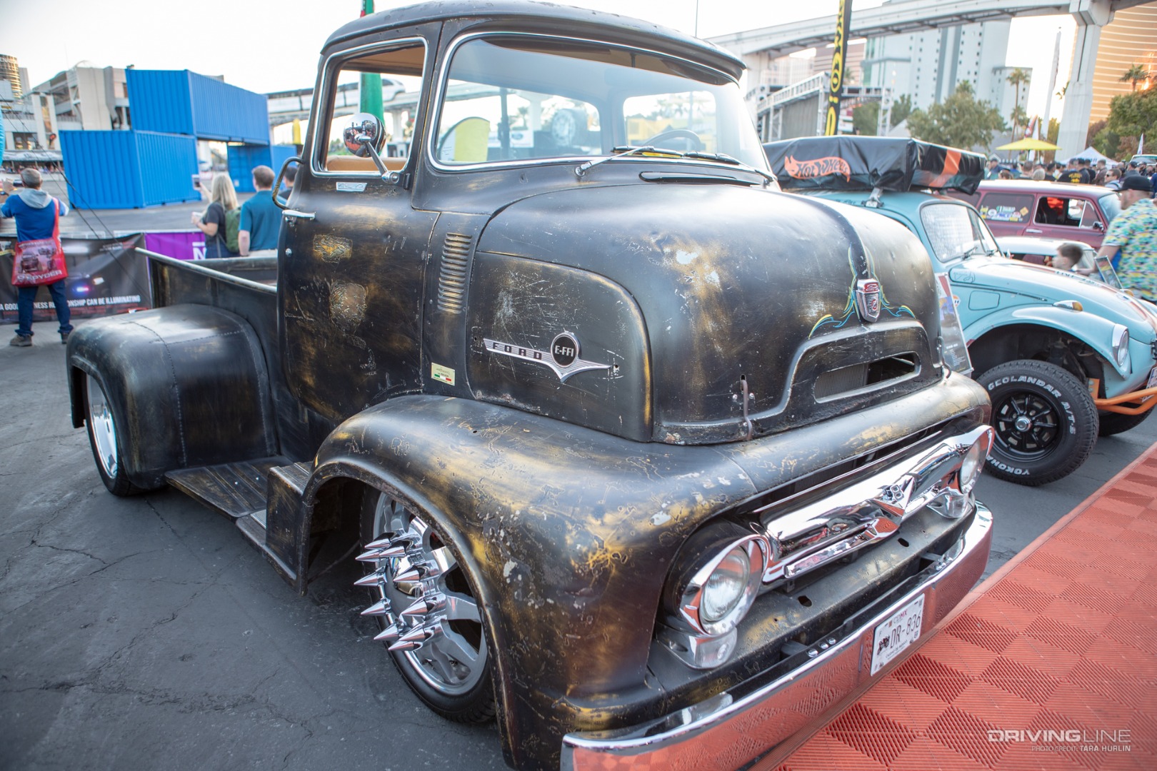 Effi Muniz’s “Kin Kon” Ford COE, Hot Wheels Legends contestant