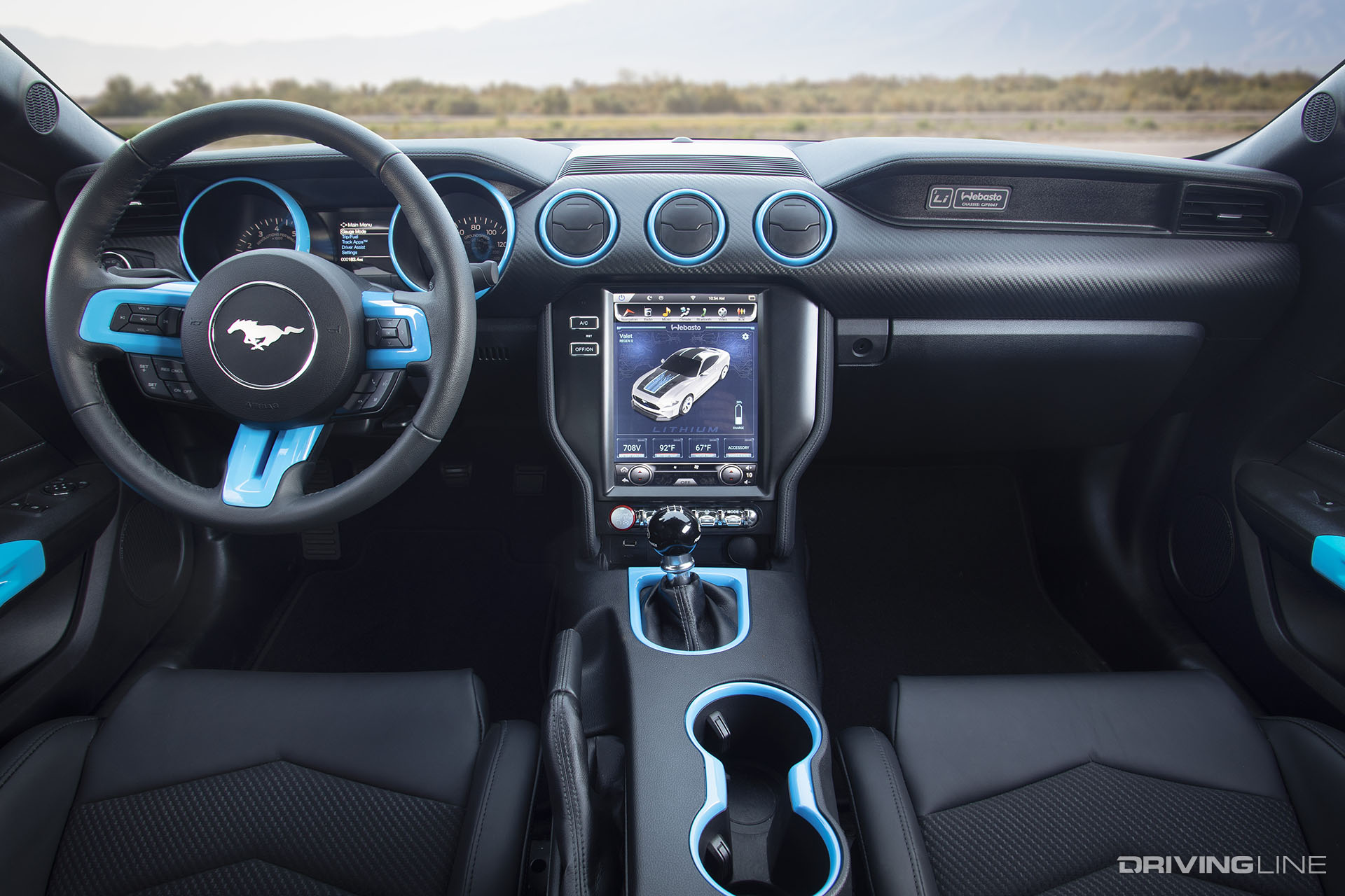 2019 SEMA Show Mustang Lithium EV Transmission