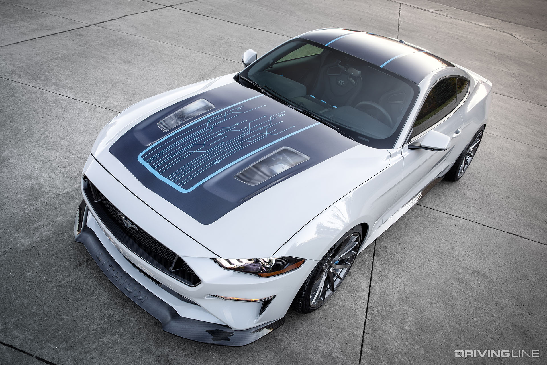 2019 SEMA Show Mustang Lithium EV
