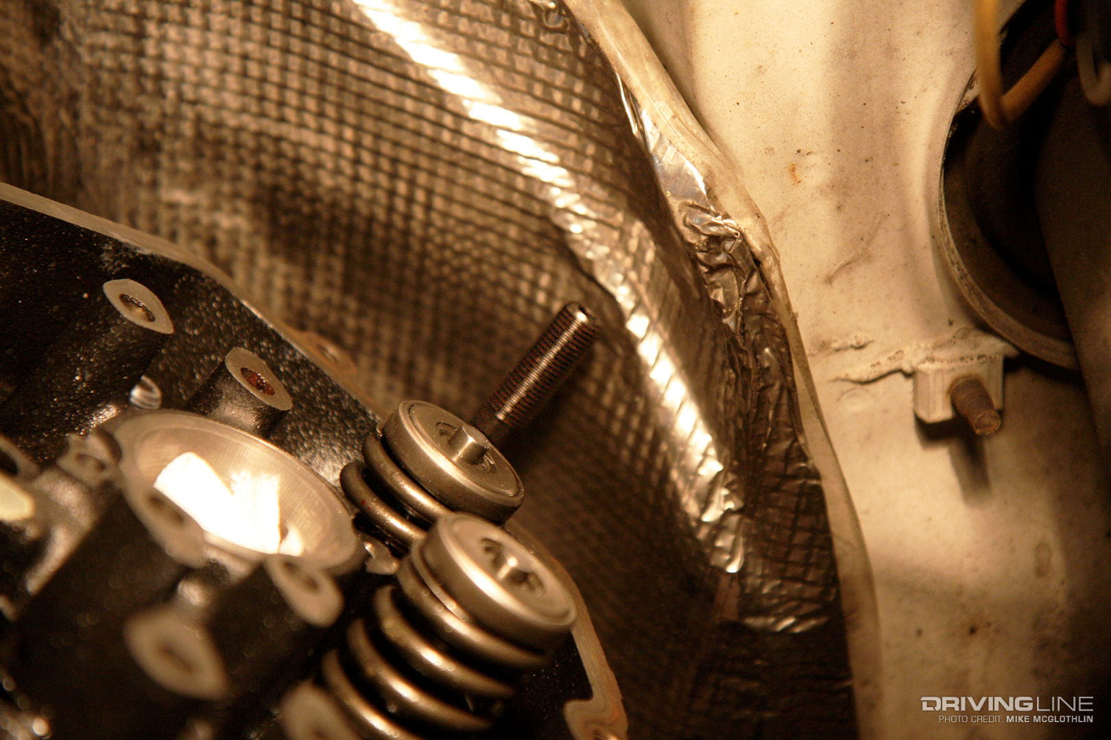 009 Power Stroke Head Stud Install