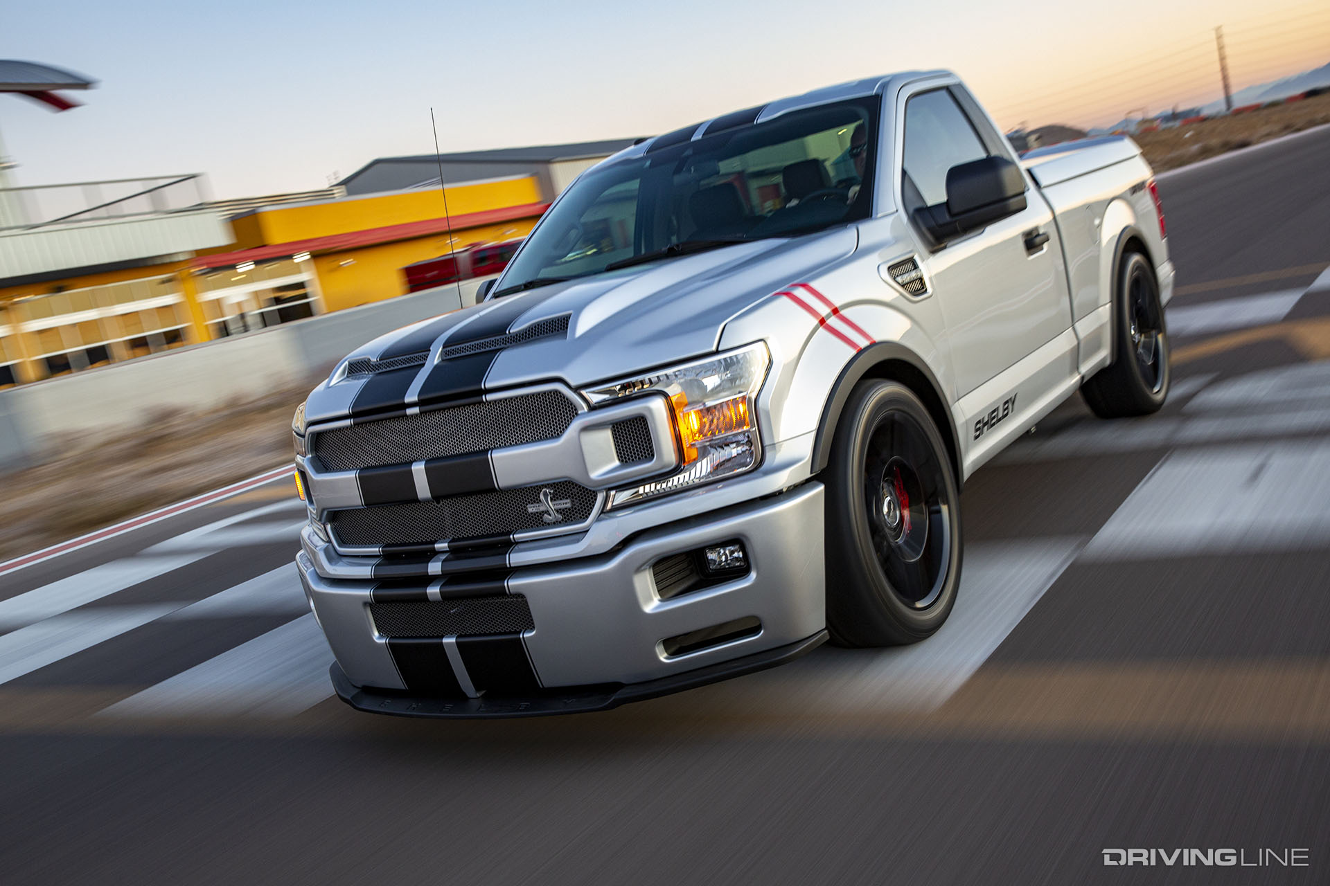 Shelby Super Snake Sport F-150 Concept on Track