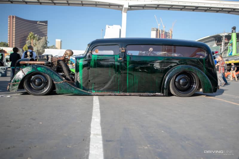 Glamour rat rod at SEMA