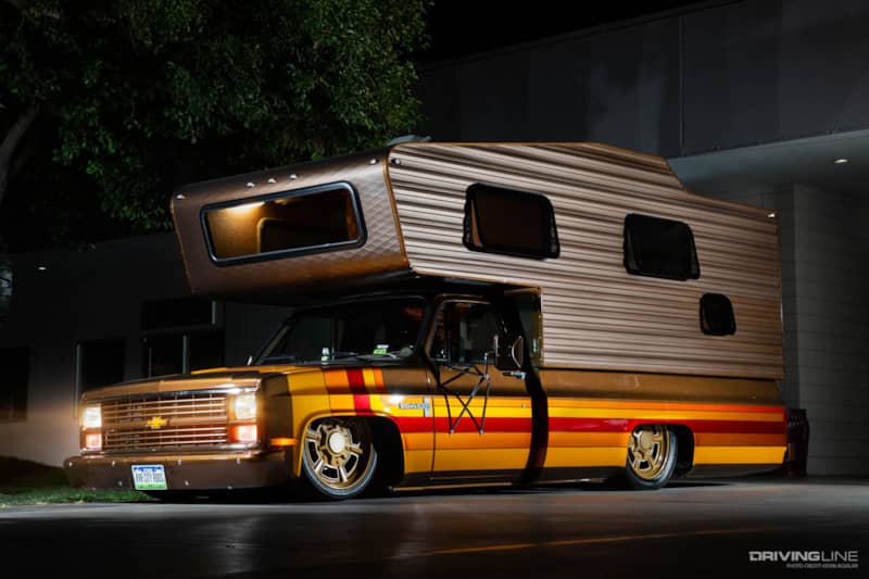 1983 Chevy C10 Camper on Nitto Dura Grappler Tires