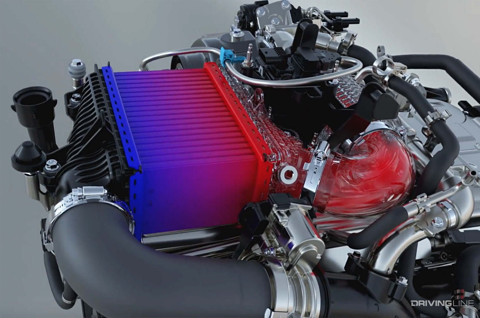 004 Duramax Water to Air Intercooler