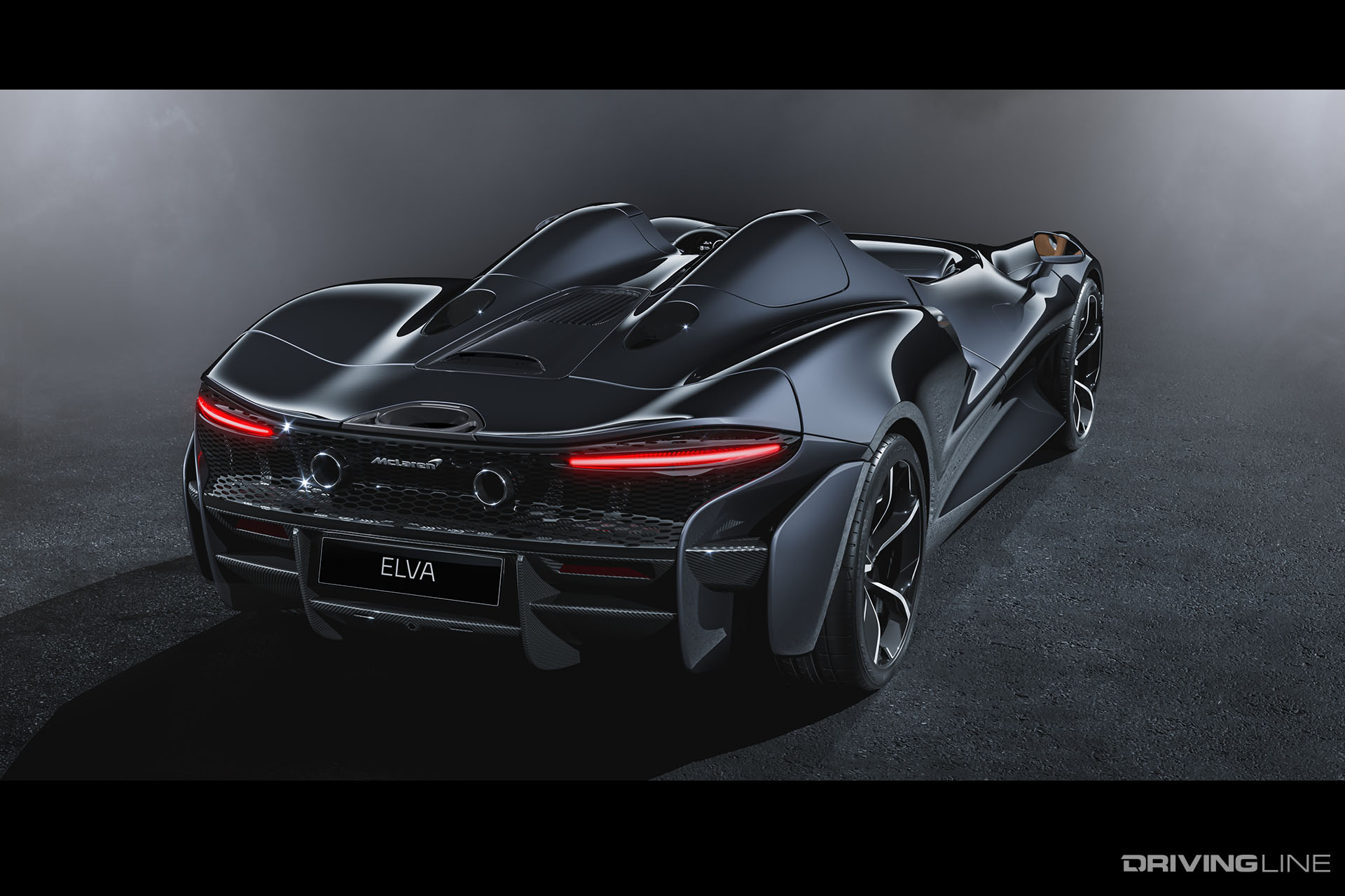 2020 McLaren Elva Rear View