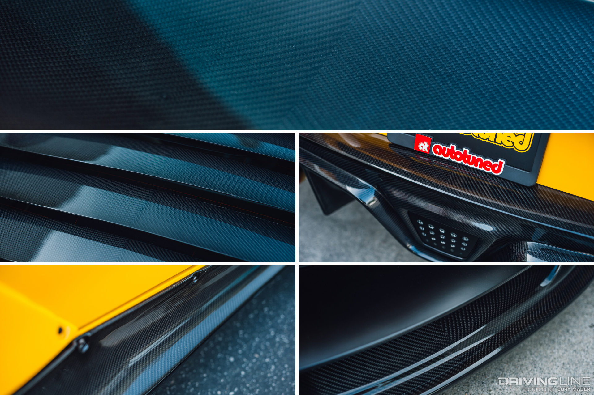 Carbon Weave on 2020 GR Supra by Fly1 Motorsports