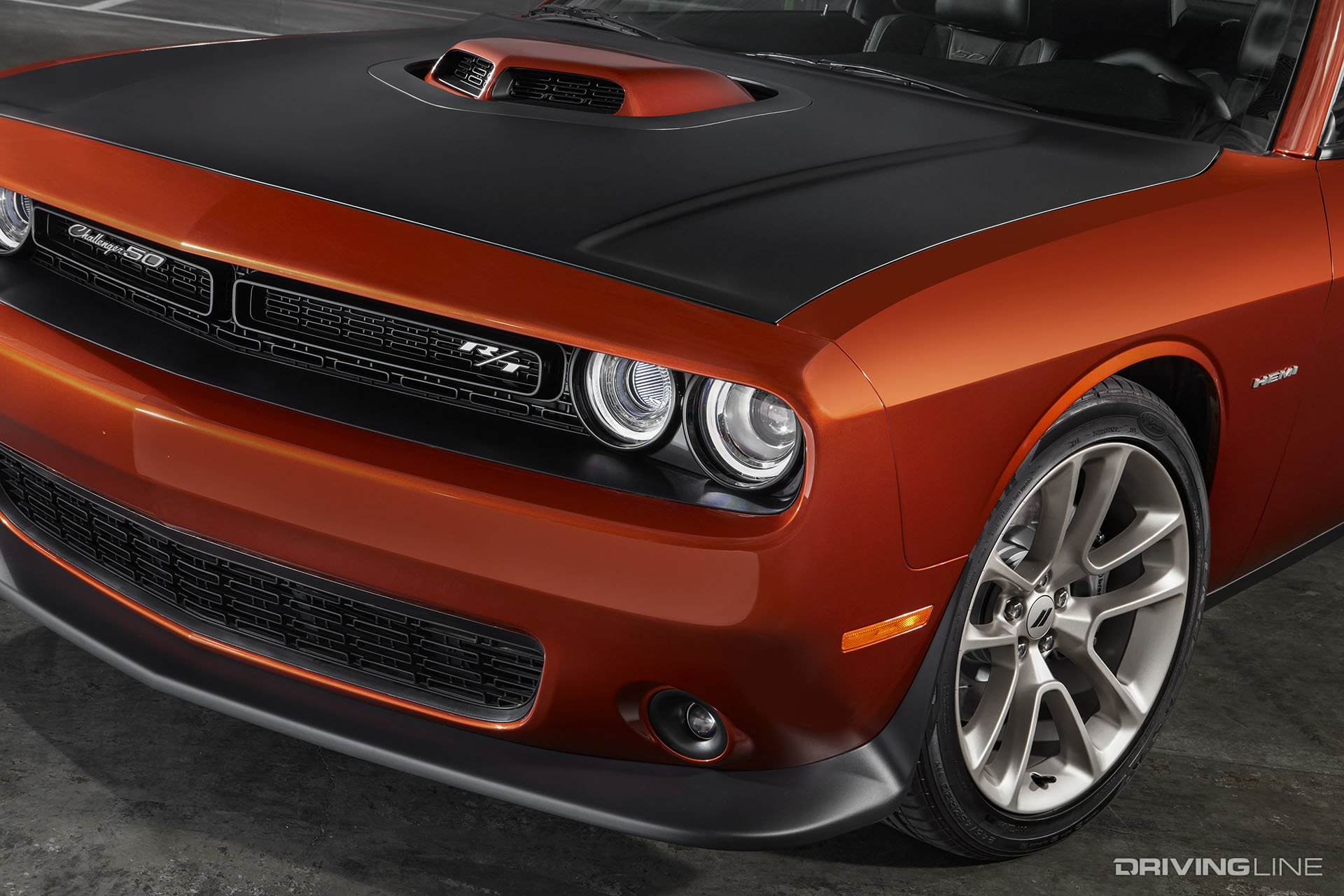 2020 Dodge Challenger 50th Anniversary Edition Shaker Hood