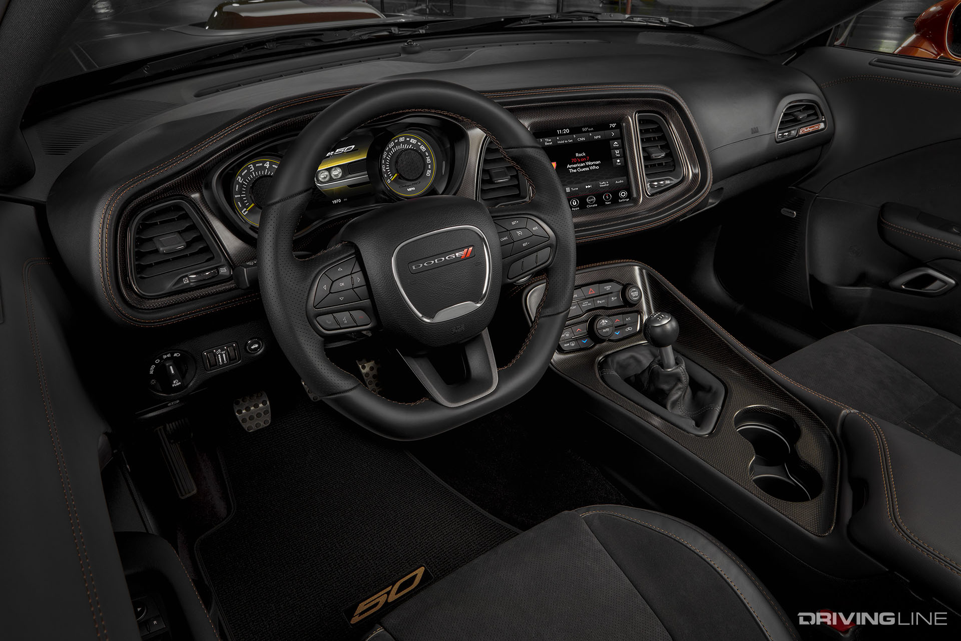 2020 Dodge Challenger 50th Anniversary Edition Interior