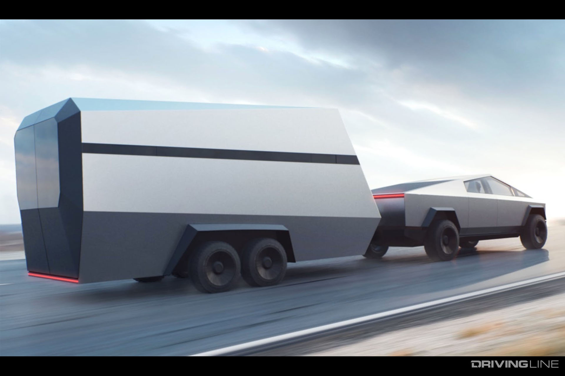 Tesla Cybertruck Towing