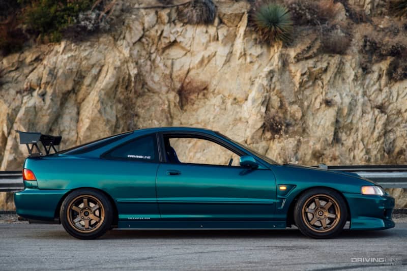 Meng Tea's B20 Turbo Acura Integra on NT05 Side