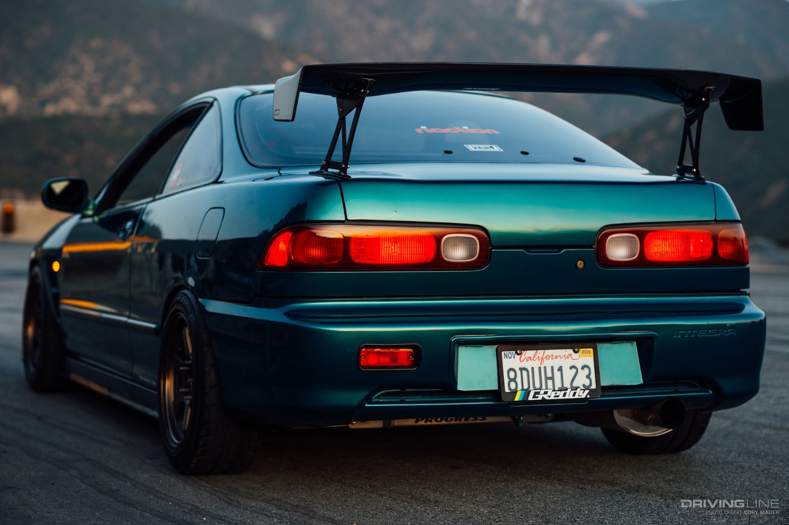 Meng Tea's B20 Turbo Acura Integra on NT05 Rear